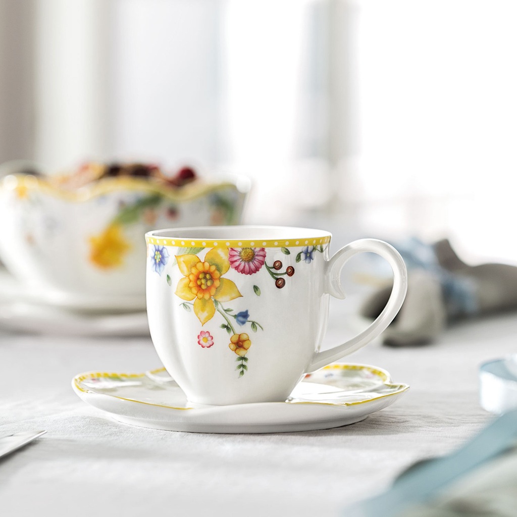 Villeroy & Boch Tasse »Kaffeetassen Spring Awakening 230 ml 6er Set bunt« günstig online kaufen