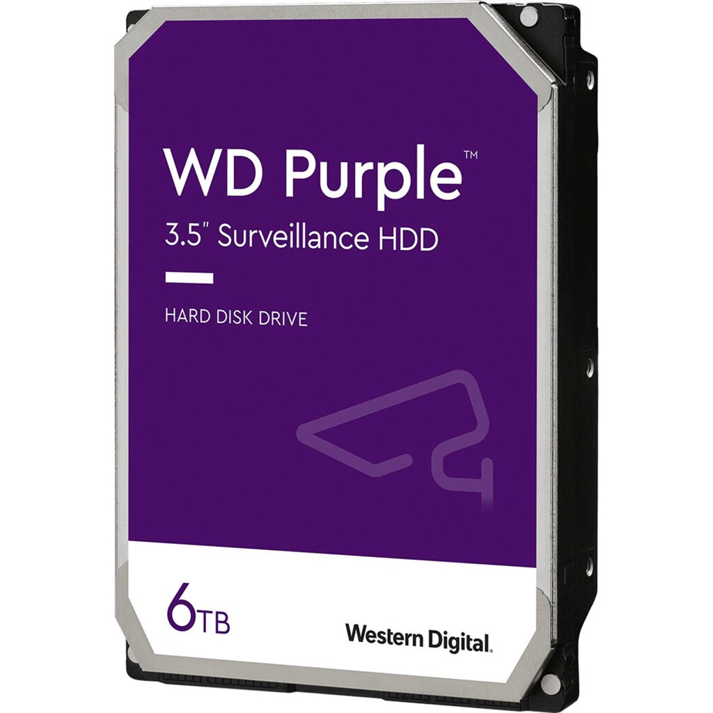 Western Digital HDD-Festplatte »WD Purple«, 3,5 Zoll, Anschluss SATA