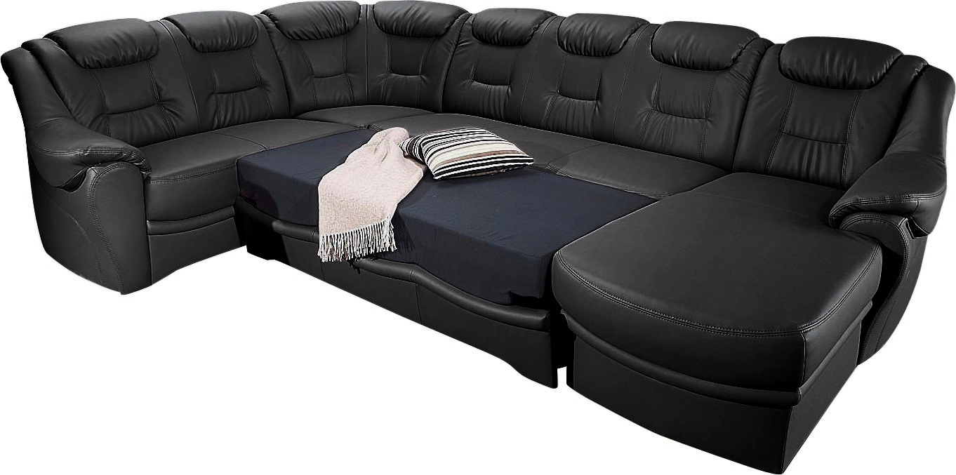 sit&more Wohnlandschaft »Bellevue U-Form« wahlweise mit Bettfunktion günstig online kaufen