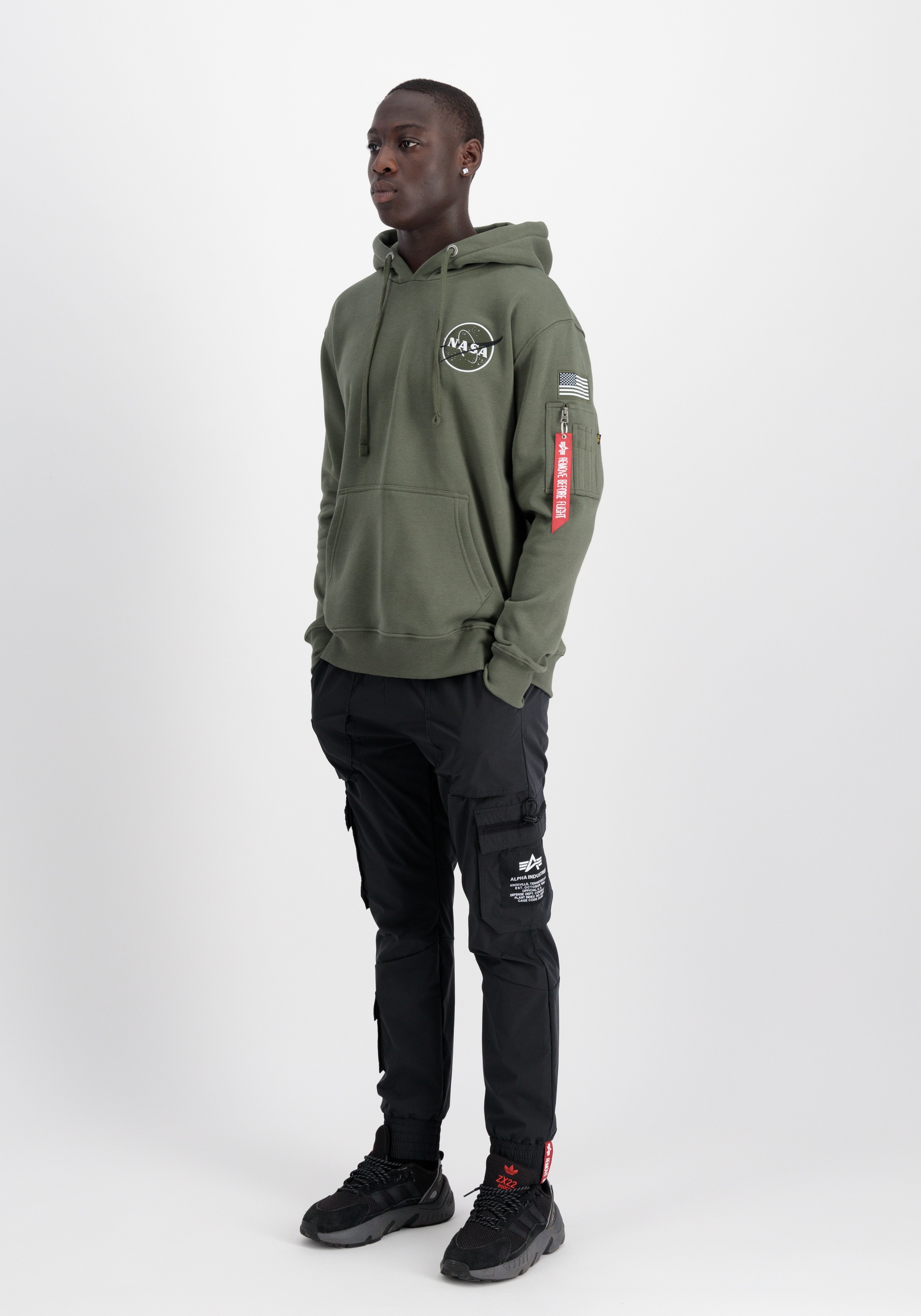 Alpha Industries Hoodie »Alpha Industries Men - Hoodies Space Shuttle Hoodie«