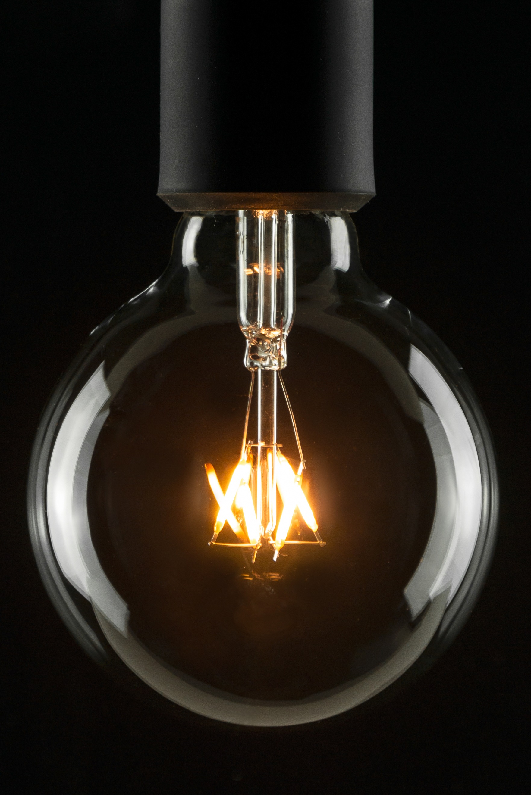 SEGULA LED-Leuchtmittel »LED Globe 95 klar« E27 Warmweiß dimmbar, E27, Glob günstig online kaufen