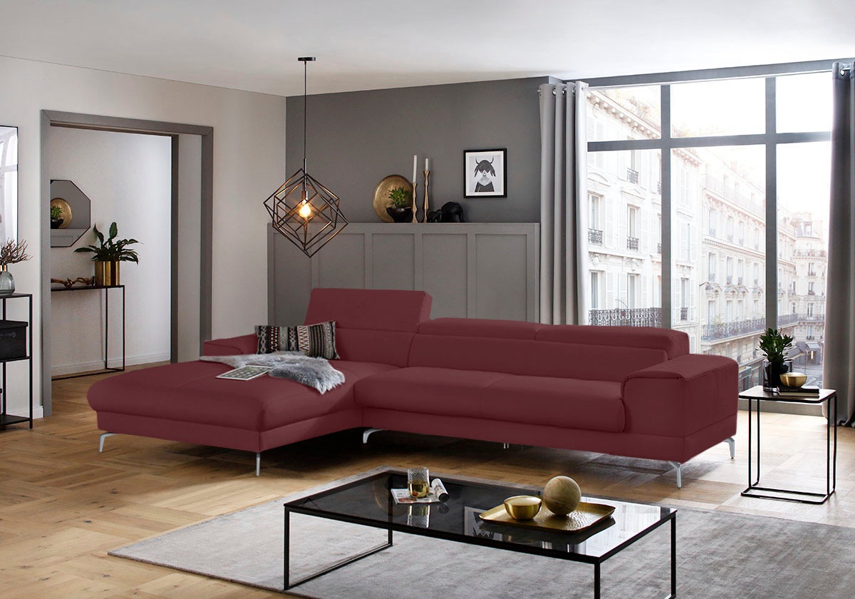 W.SCHILLIG Ecksofa »piedroo, Designsofa mit tollem Sitzkomfort, bequem und günstig online kaufen