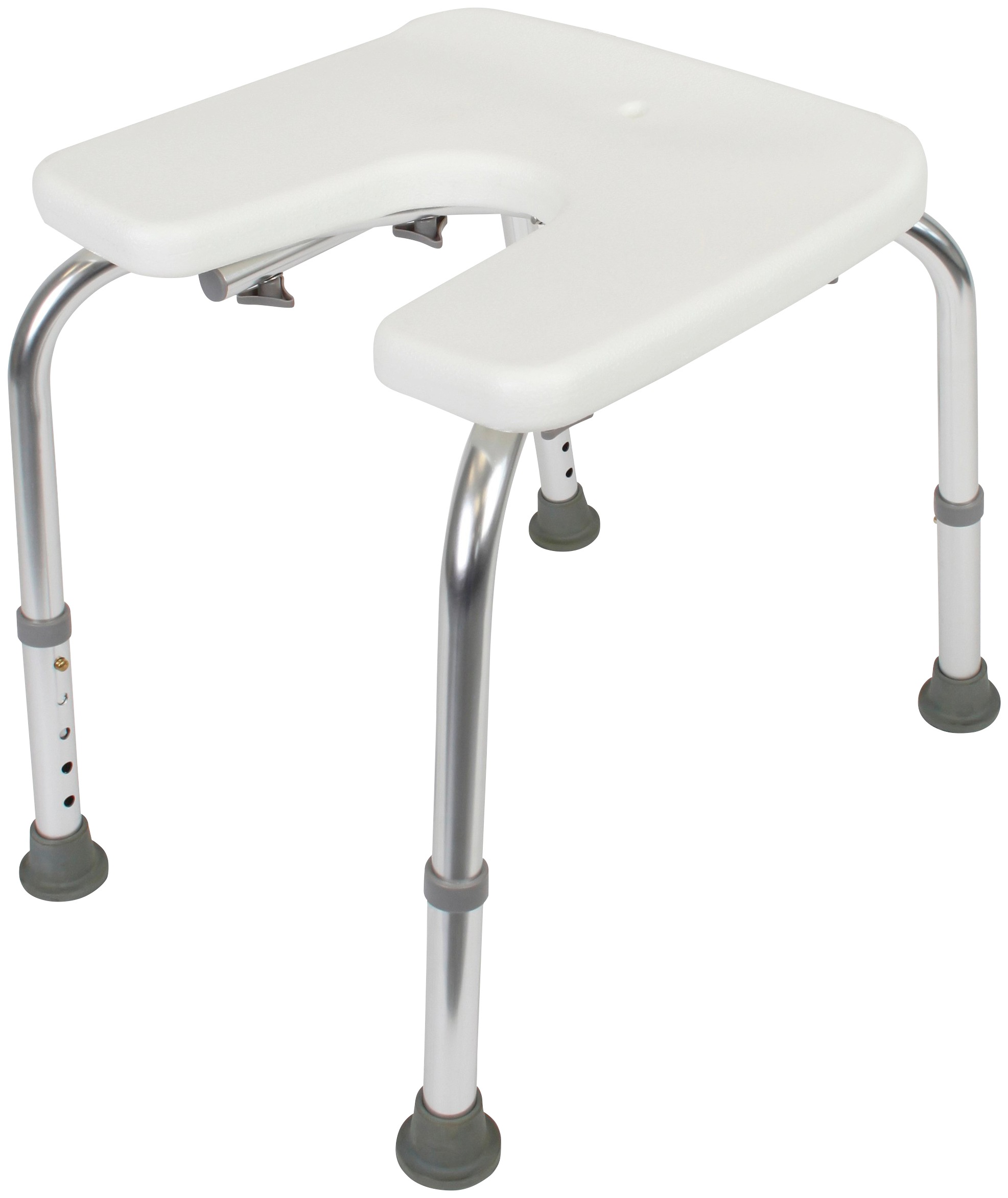 Alberts Duschhocker, belastbar bis 110 kg, U-Form, höhenverstellbar kaufen