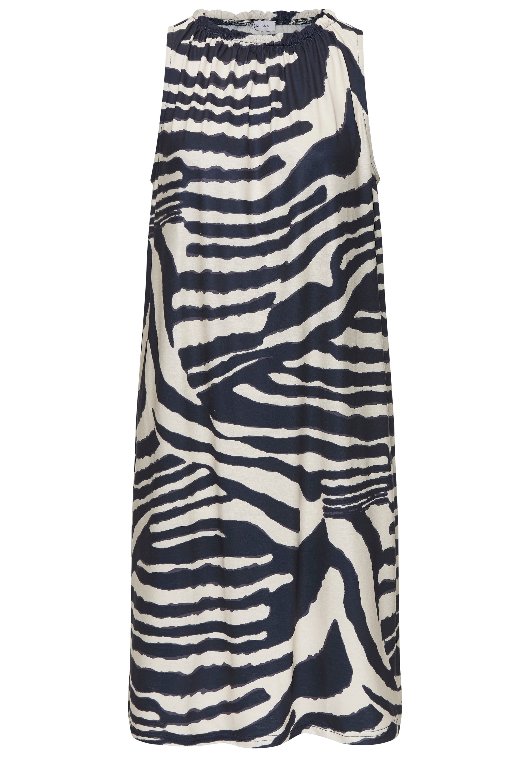 LASCANA Sommerkleid mit Animalprint, A-Linie, Jerseykleid