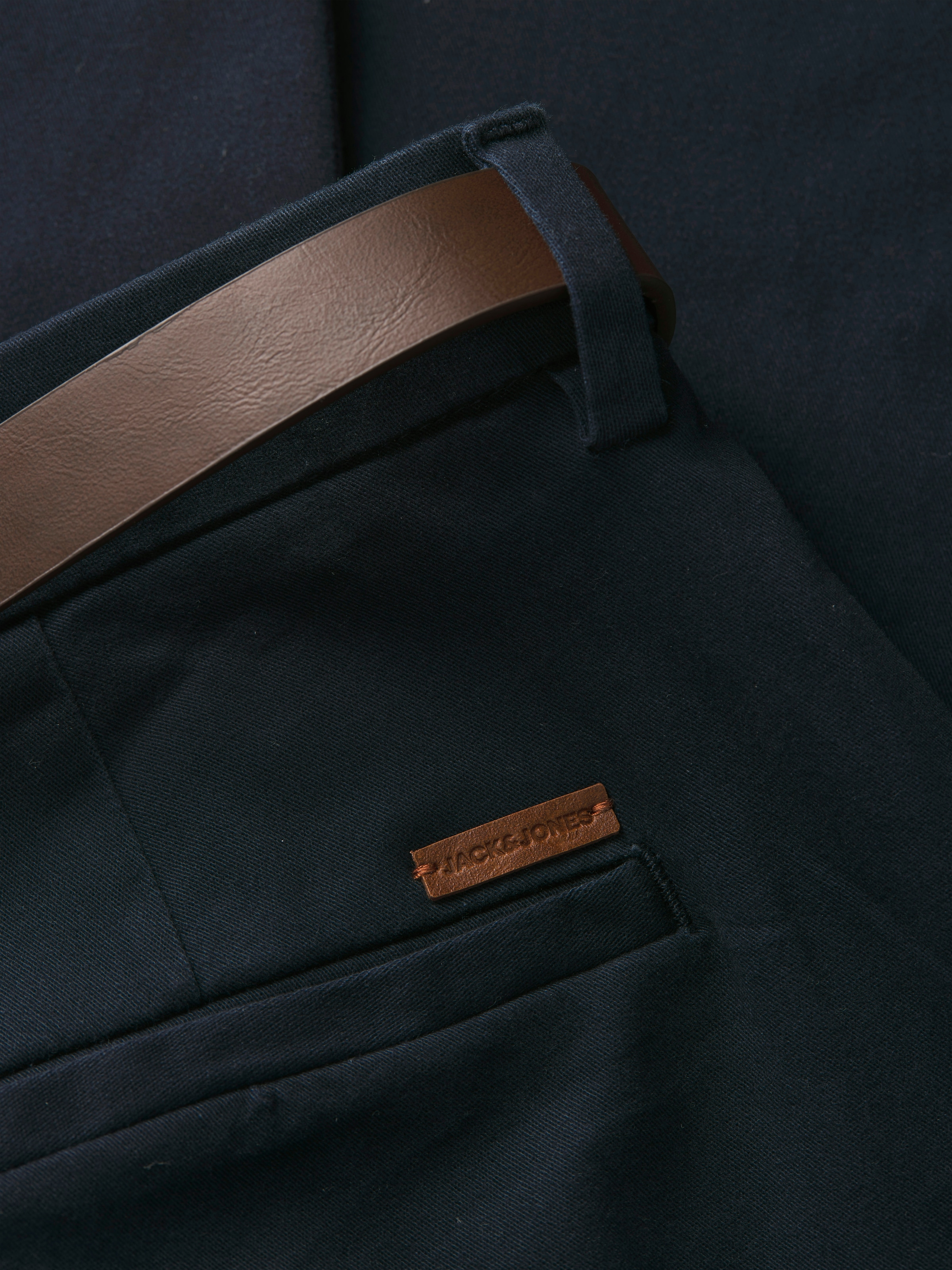 Jack & Jones PlusSize Chinohose »JPSTMARCO ADAM BELTED CHINO PLS«