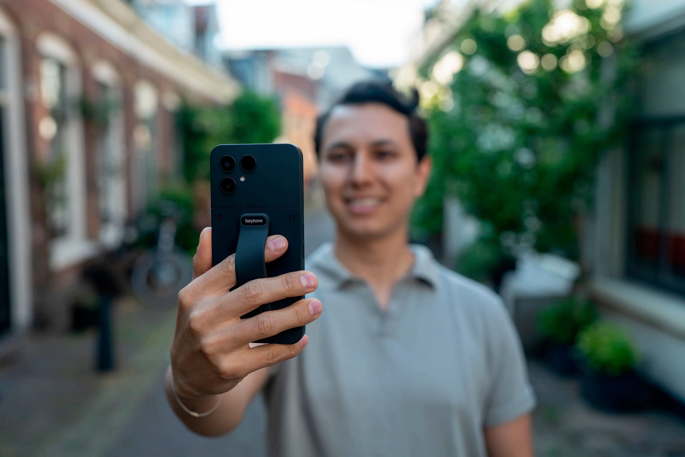 Fairphone Smartphone »The Fairphone (Gen. 6) 8GB/256GB« Horizon Black