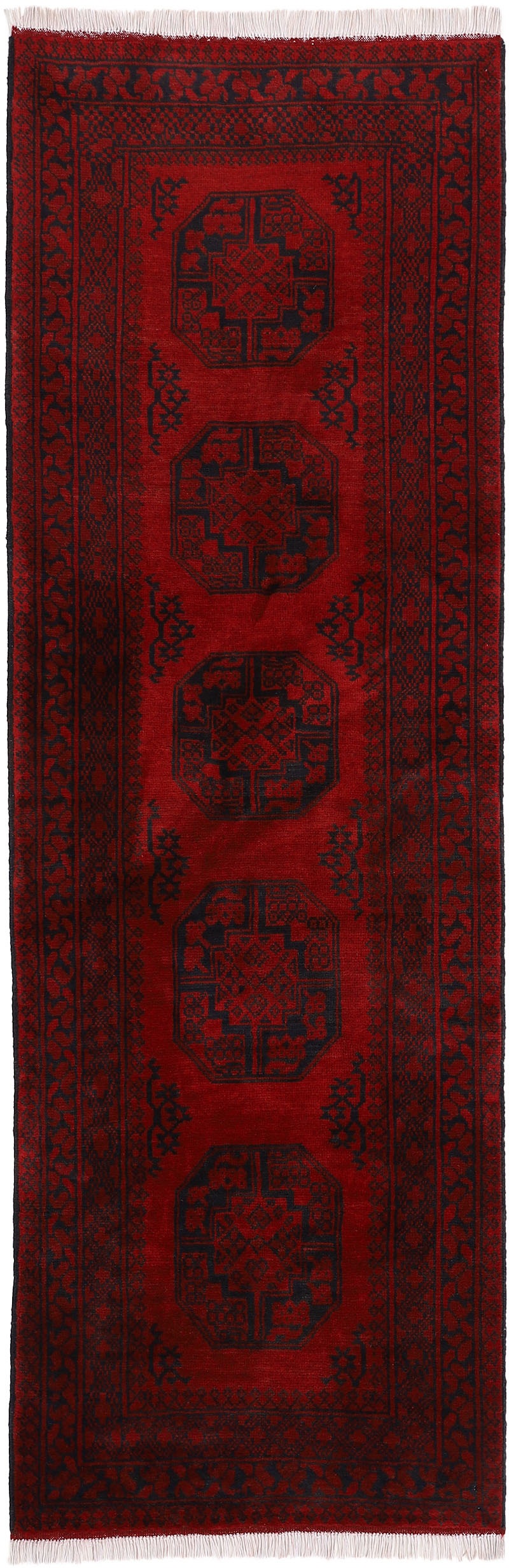 Woven Arts Orientteppich »Afghan Akhche, auch als Läufer«, rechteckig, 10 m günstig online kaufen