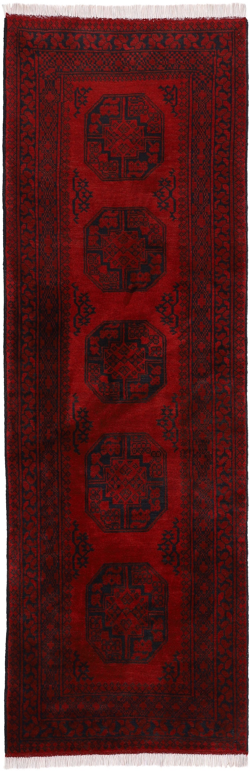 Woven Arts Orientteppich »Afghan Akhche«, rechteckig, 10 mm Höhe, handgeknü günstig online kaufen