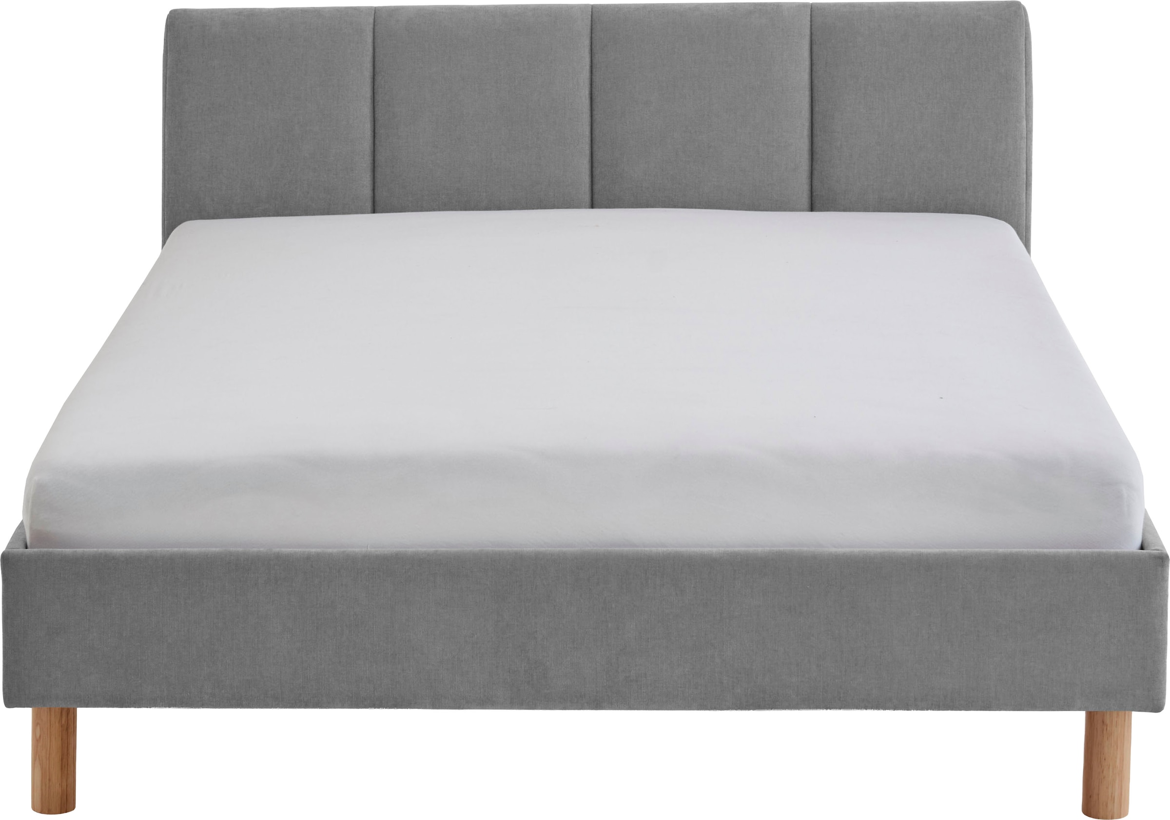 meise.möbel Polsterbett »Joker, in verschiedenen Breiten und Farben erhältlich« wahlweise mit schwarzem oder eichefarbigem Holzfuß