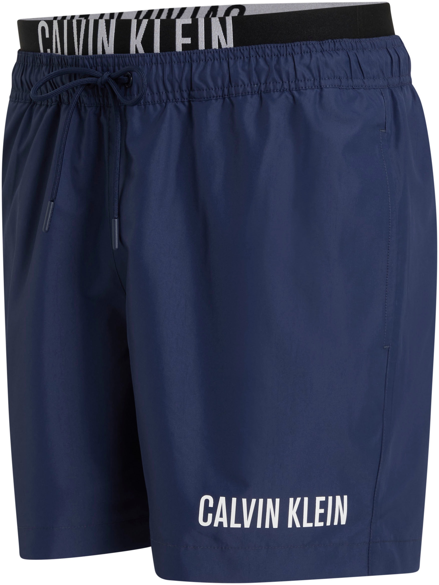 6. Bild von Calvin Klein Swimwear Badeshorts »MEDIUM DOUBLE WB«, mit doppeltem Bund