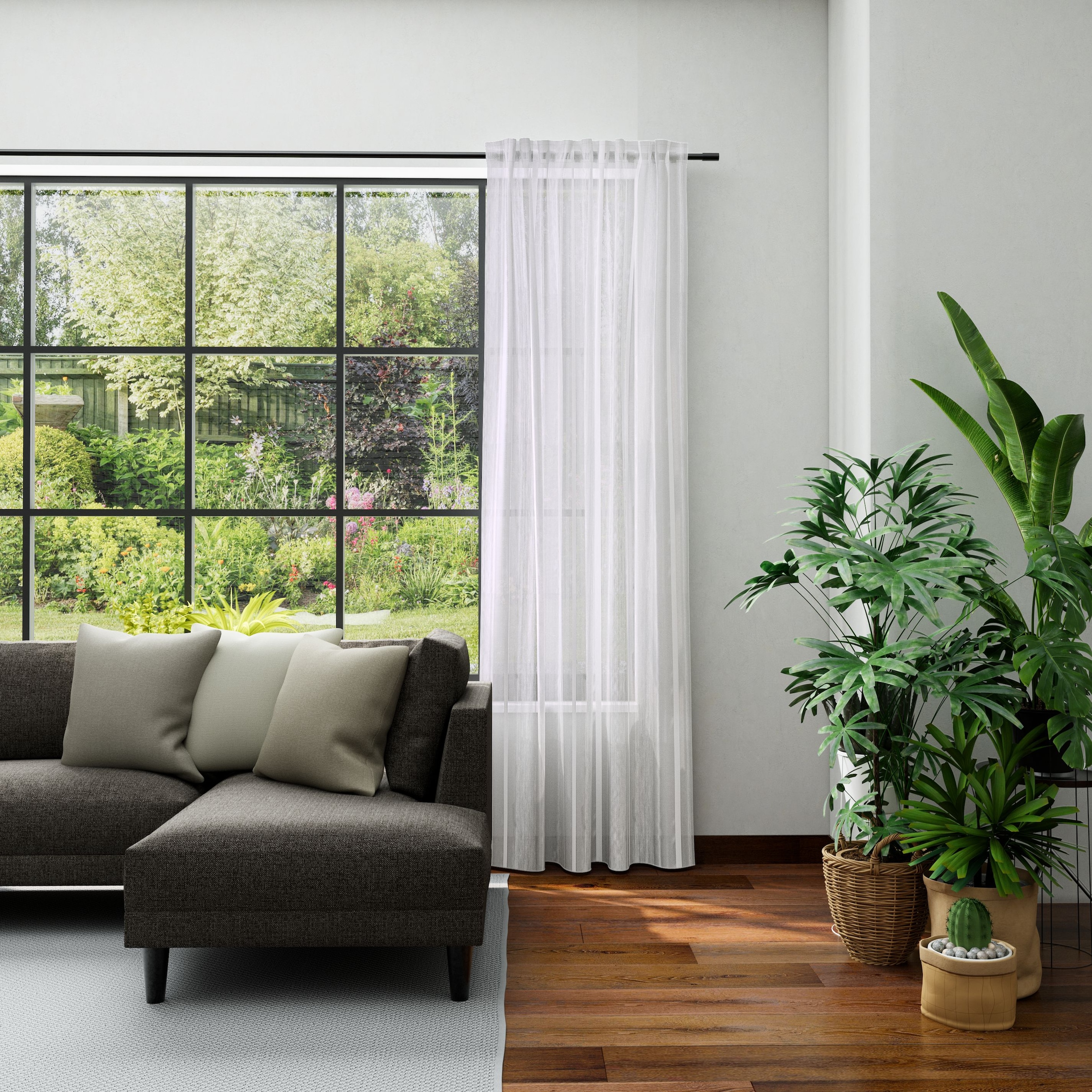 Neutex for you! Vorhang »KORSIKA« Multifunktionsband 1 Stk. tlg. Matt-Glanz günstig online kaufen