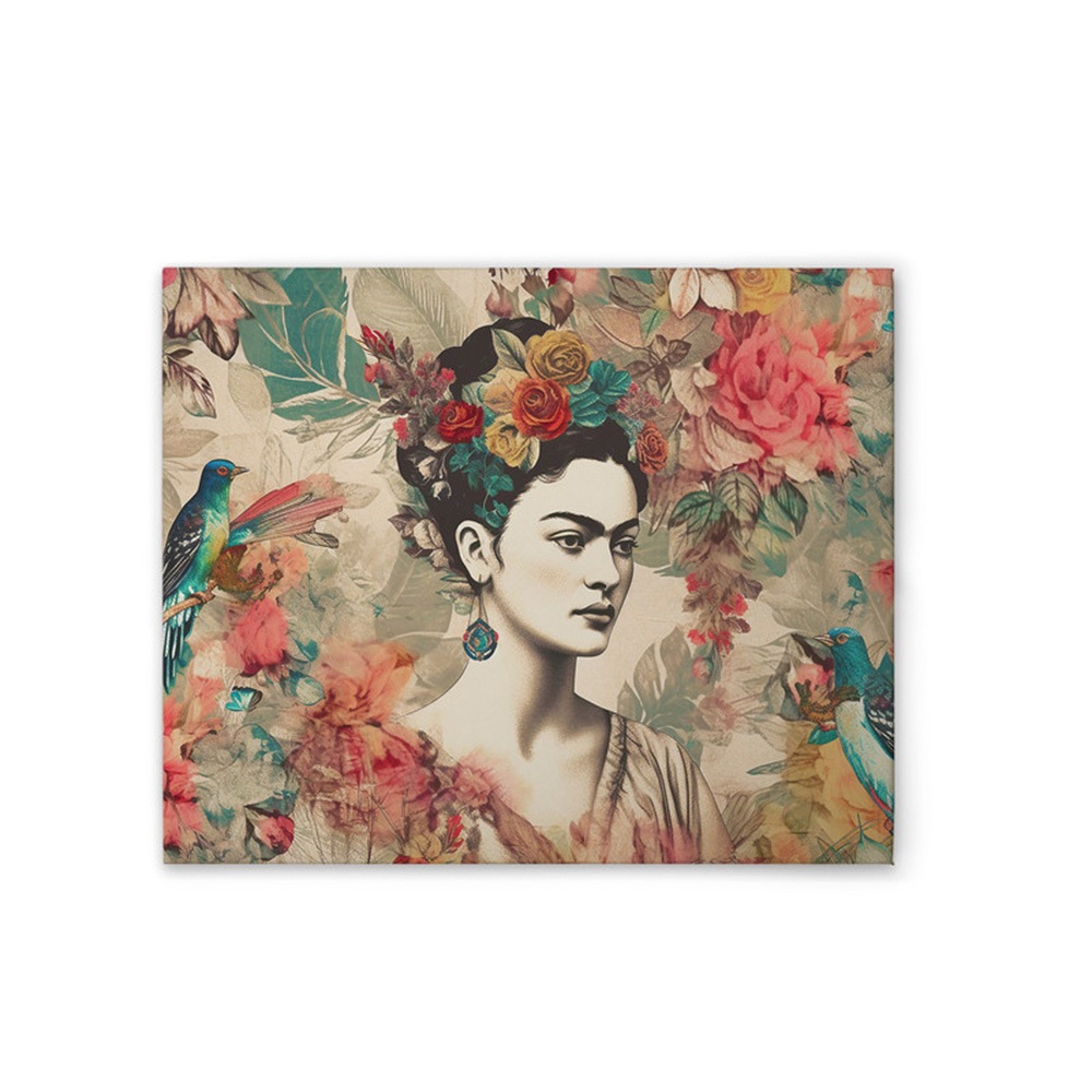 A.S. Création Leinwandbild »Frida Paradise - Wandbild Bunt Keilrahmen Kunst günstig online kaufen