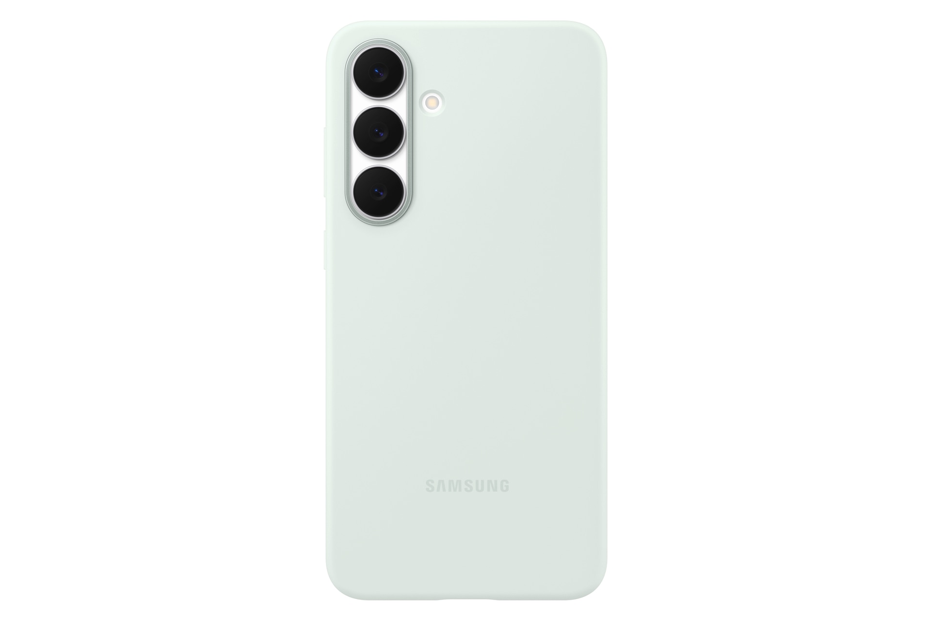 SAMSUNG Handyhülle »Silicone Cover für Galaxy S25 FE« Galaxy S25 FE Backcover, Schutzhülle, Handyschutzhülle, Case, Schutzcase, stoßfest Mint...