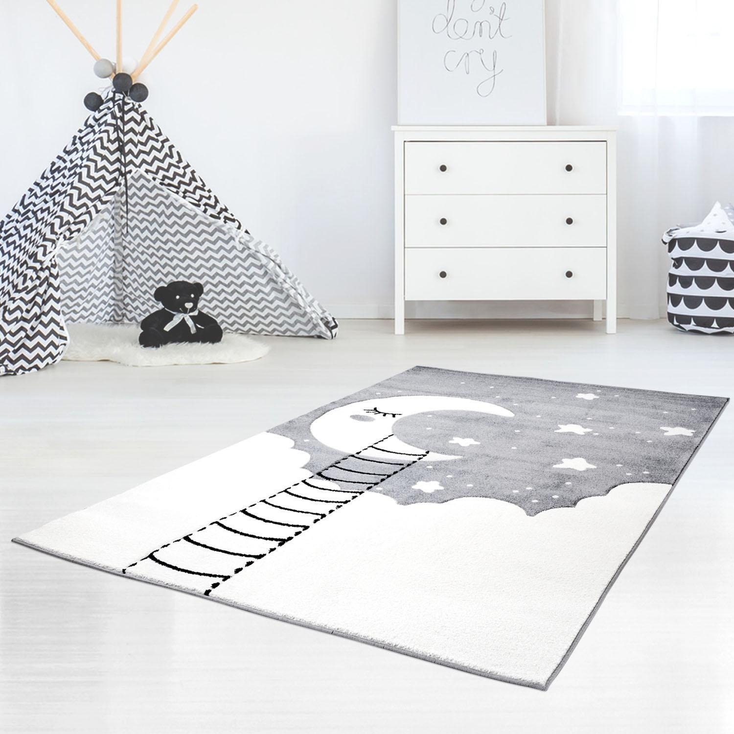 Carpet City Kinderteppich »Bueno Kids 1314«, rechteckig, 13 mm Höhe, Spielt günstig online kaufen