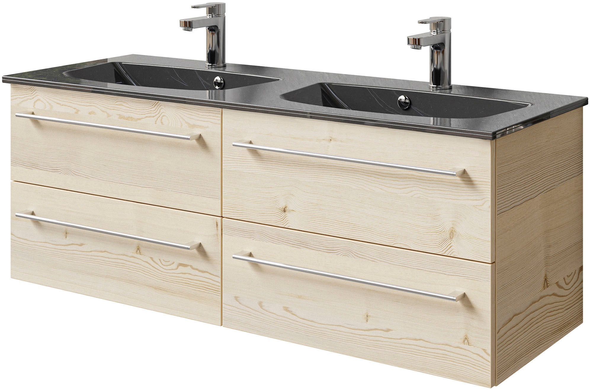 Saphir Waschtisch »Serie 6025 Mineralmarmor-Waschtisch mit Unterschrank, 13 günstig online kaufen