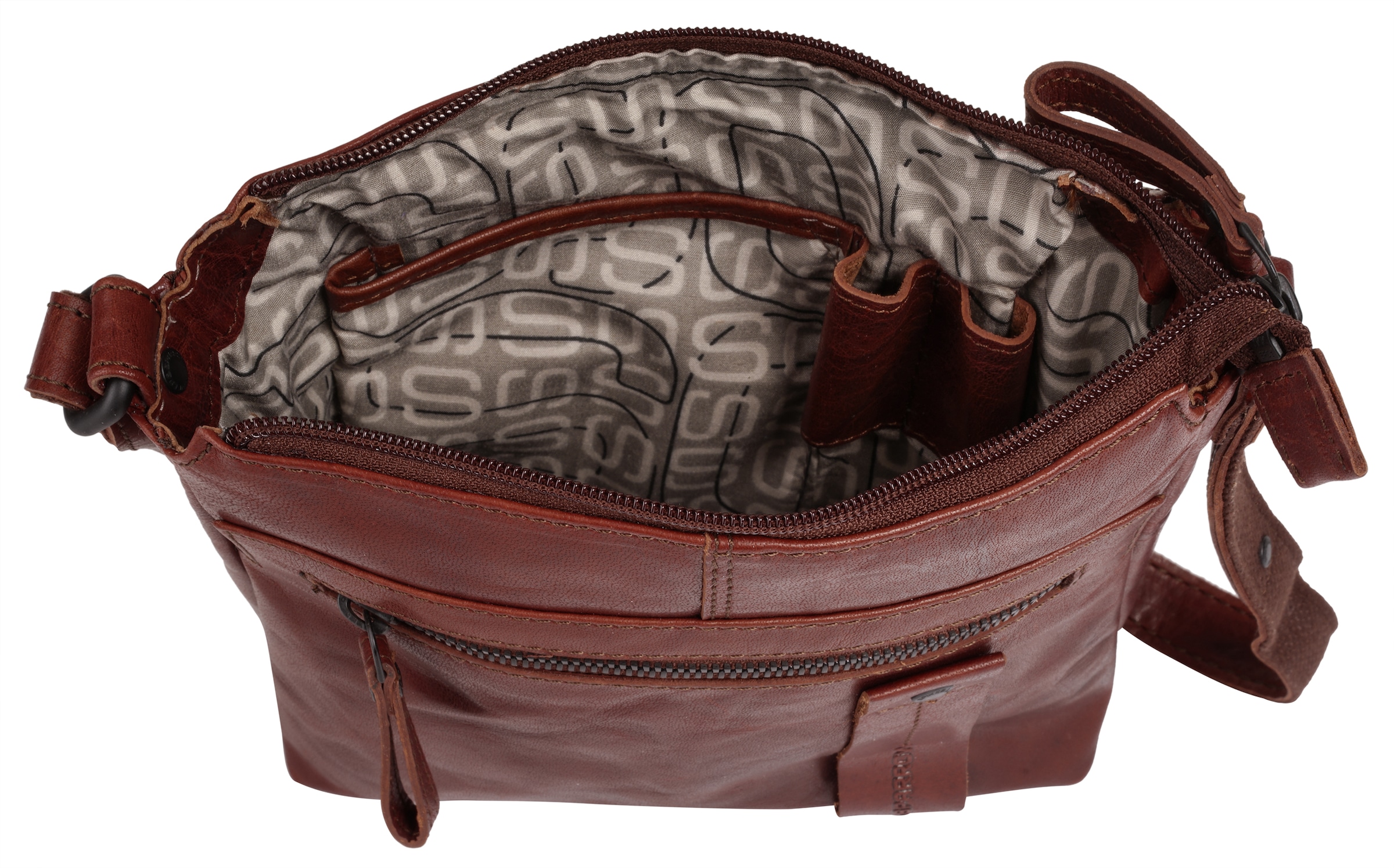 Spikes & Sparrow Umhängetasche echt Leder