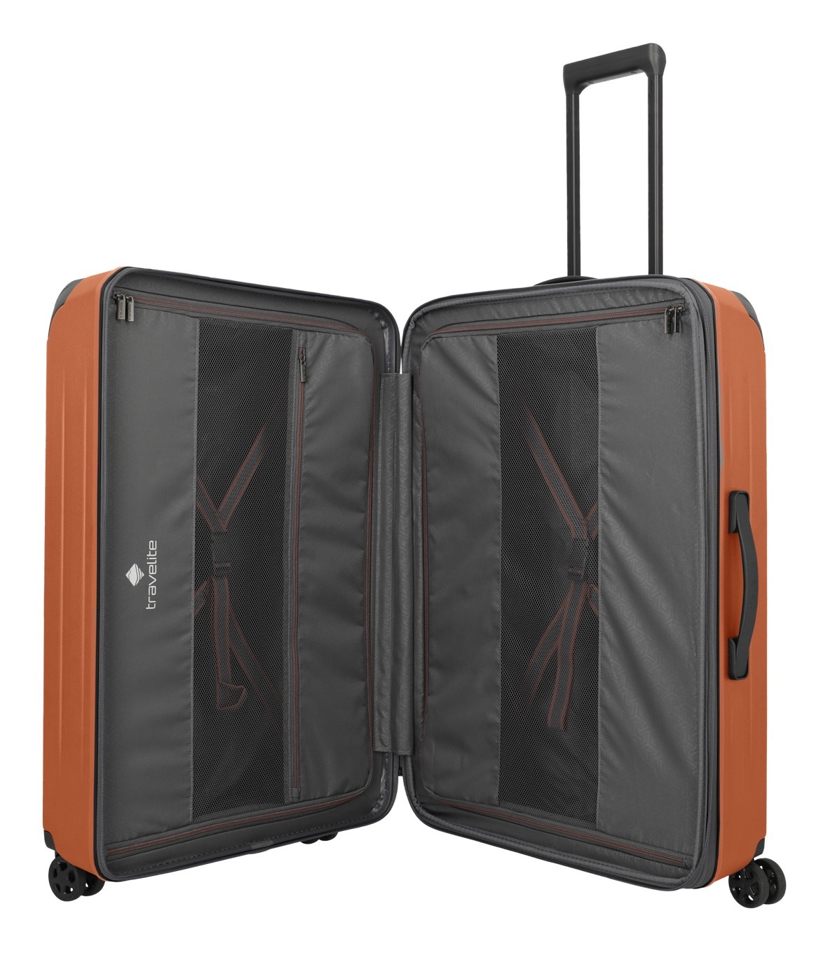 travelite Trolleyset »DYNAMIIC S/M/L, verschiedene Farben«, (Set, 3 tlg., S/M/L), Hartschalen-Koffer ABS Volumenerweiterung bei M/L