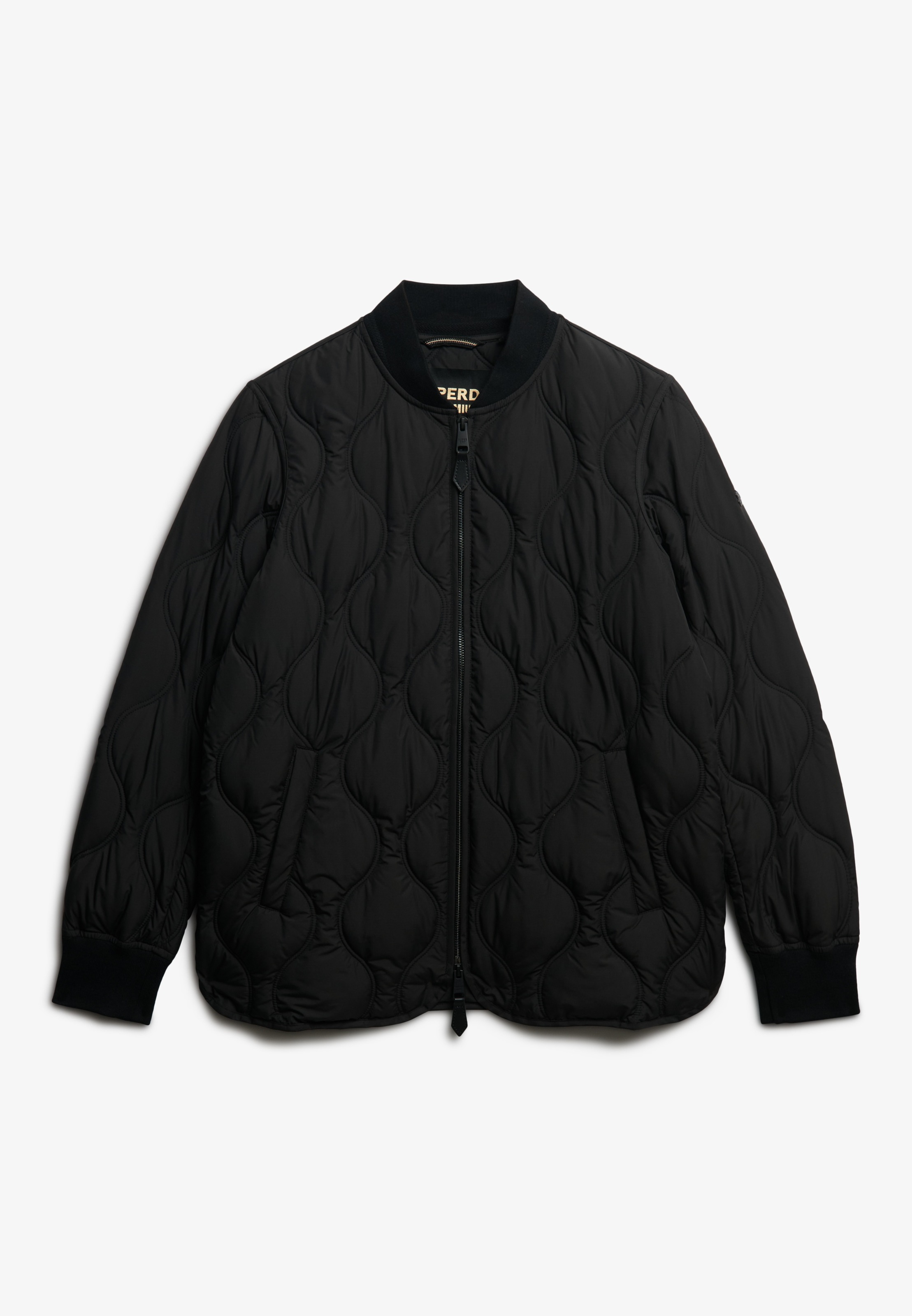Superdry Steppjacke »SHORT QUILTED LINER JACKET« ohne Kapuze