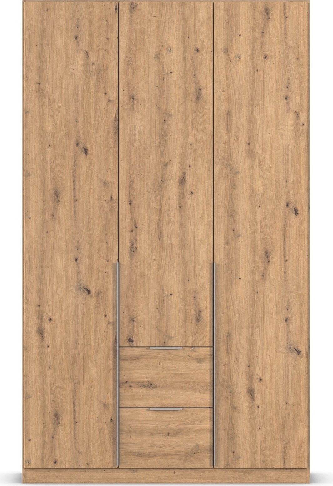 rauch Drehtürenschrank »Kleiderschrank Schrank Garderobe AGORDO mit Dekor- oder Hochglanzfront«, (in zwei Griff-Farben mit Dekor- oder Hochglanzfront), mit Außenschubkästen, in 6 Breiten und 2 Höhen MADE IN GERMANY