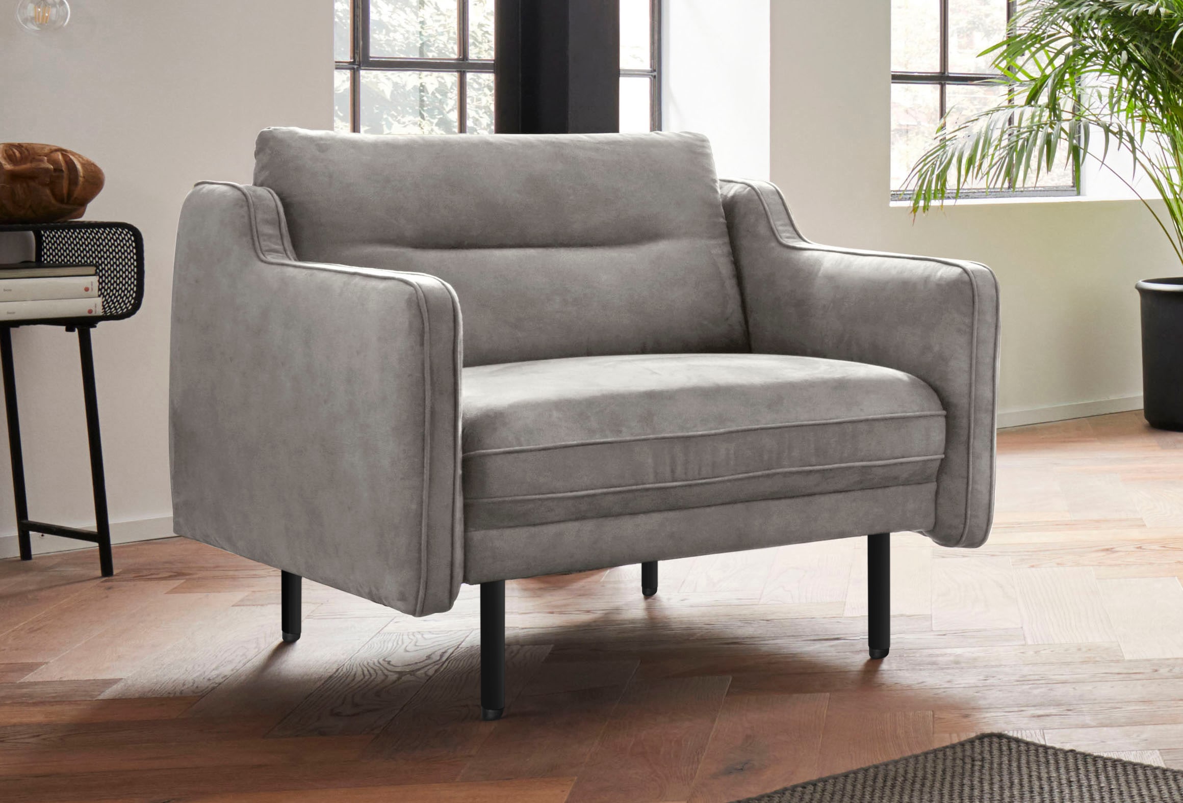 Home affaire Sessel »Nordfyn« edles Design in 3 Bezugsqualitäten, Design by günstig online kaufen