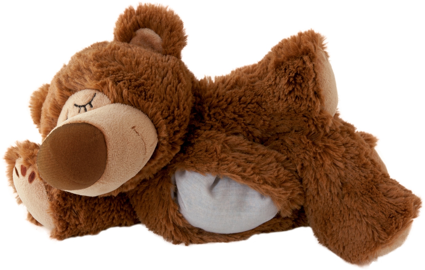 Warmies® Wärmekissen »Sleepy Bear braun, herausn.«, für die Mikrowelle und den Backofen