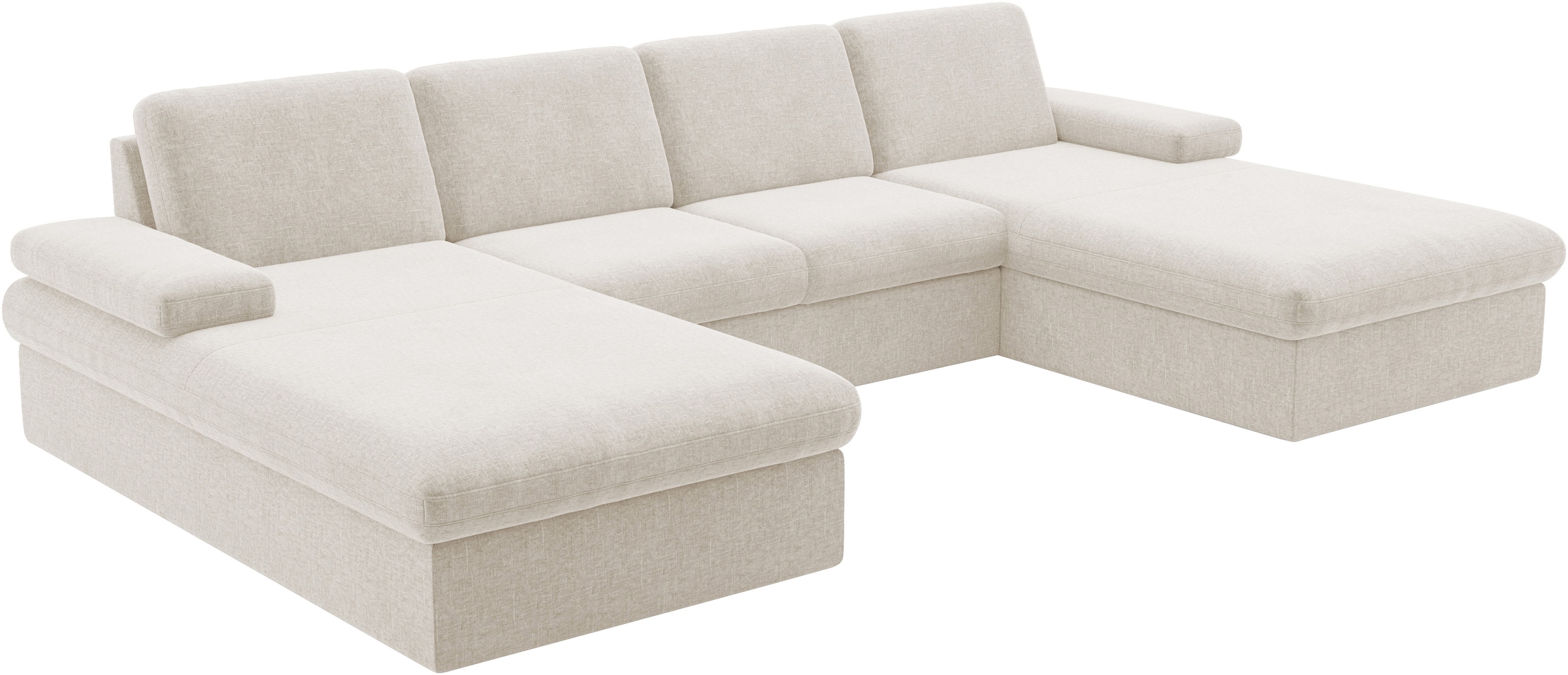 sit&more Wohnlandschaft »Moreno«, mit Armteilverstellung,wahlweise mit Bettfunktion