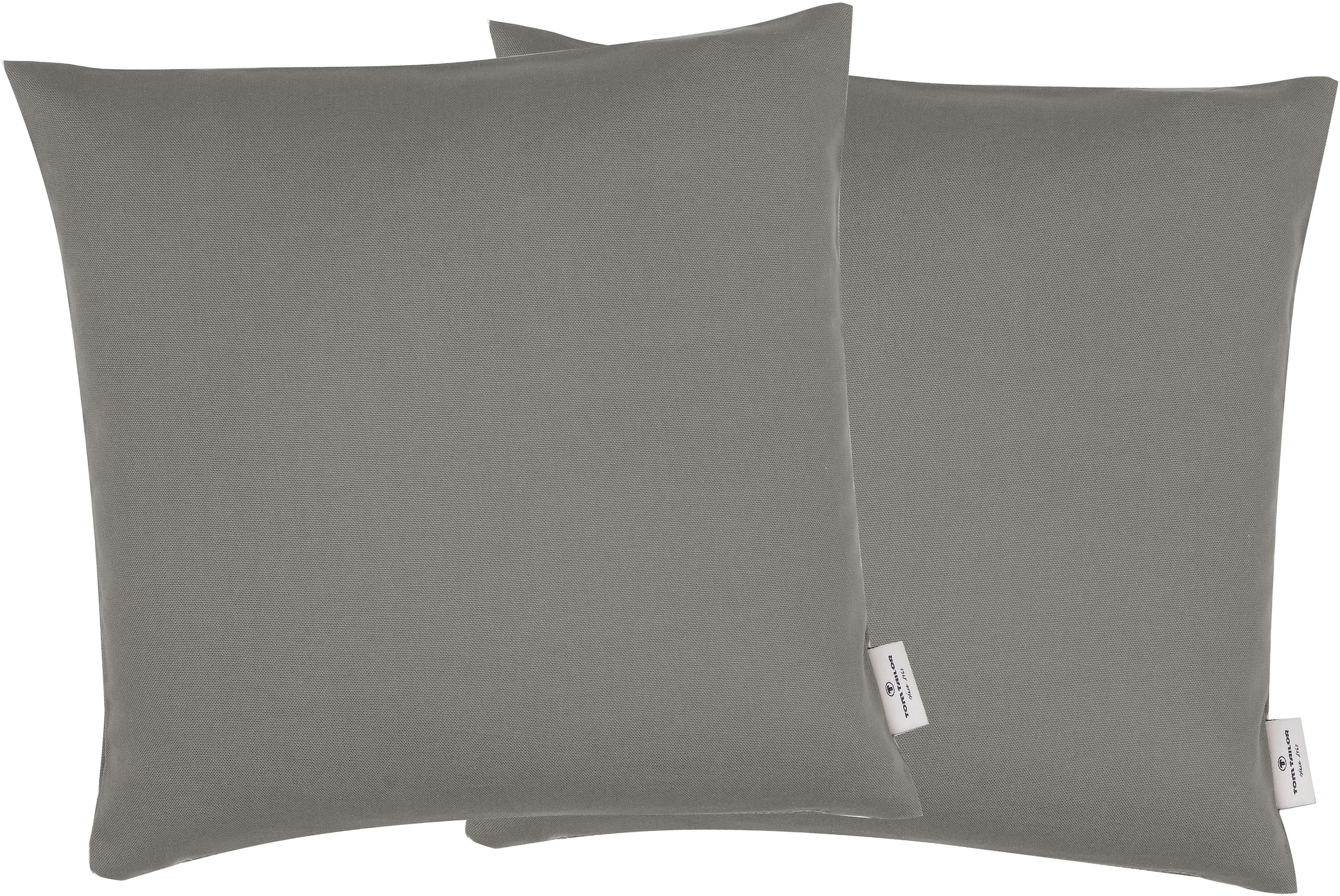 TOM TAILOR HOME Dekokissen »Dove«, unifarben, Kissenhüllen ohne Füllung, 2e günstig online kaufen
