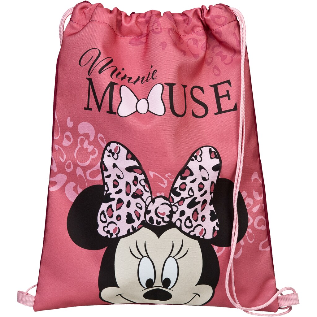 Scooli Schulranzen »EasyFit, Minnie Mouse Happy Girl, Pink«, Reflektoren