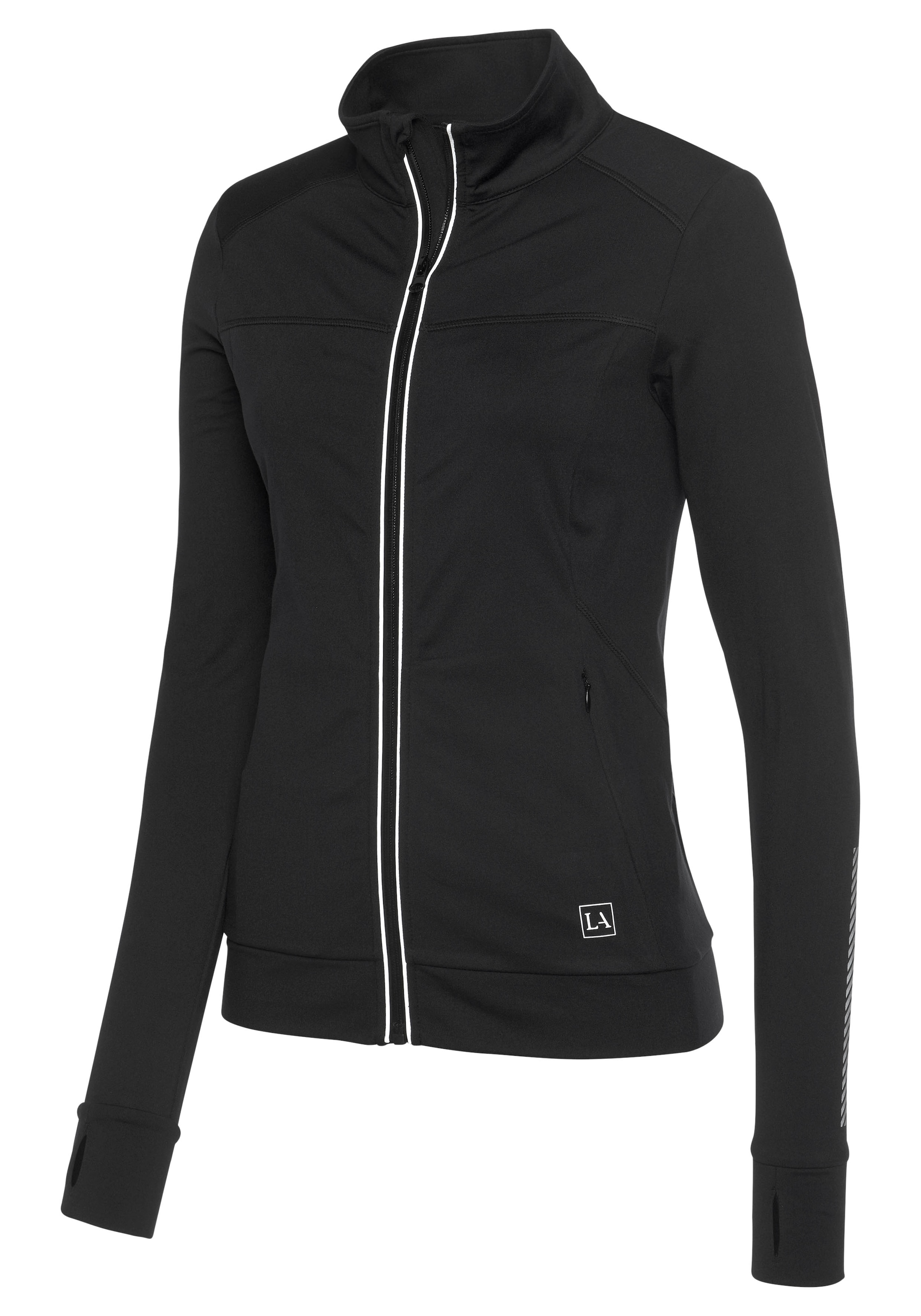 LASCANA ACTIVE Laufjacke, Thermo mit reflektierenden Details