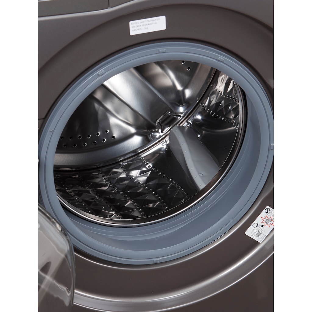 Samsung Waschmaschine »WW70TA049AX«, WW5000T INOX, WW70TA049AX, 7 kg, 1400 U/min