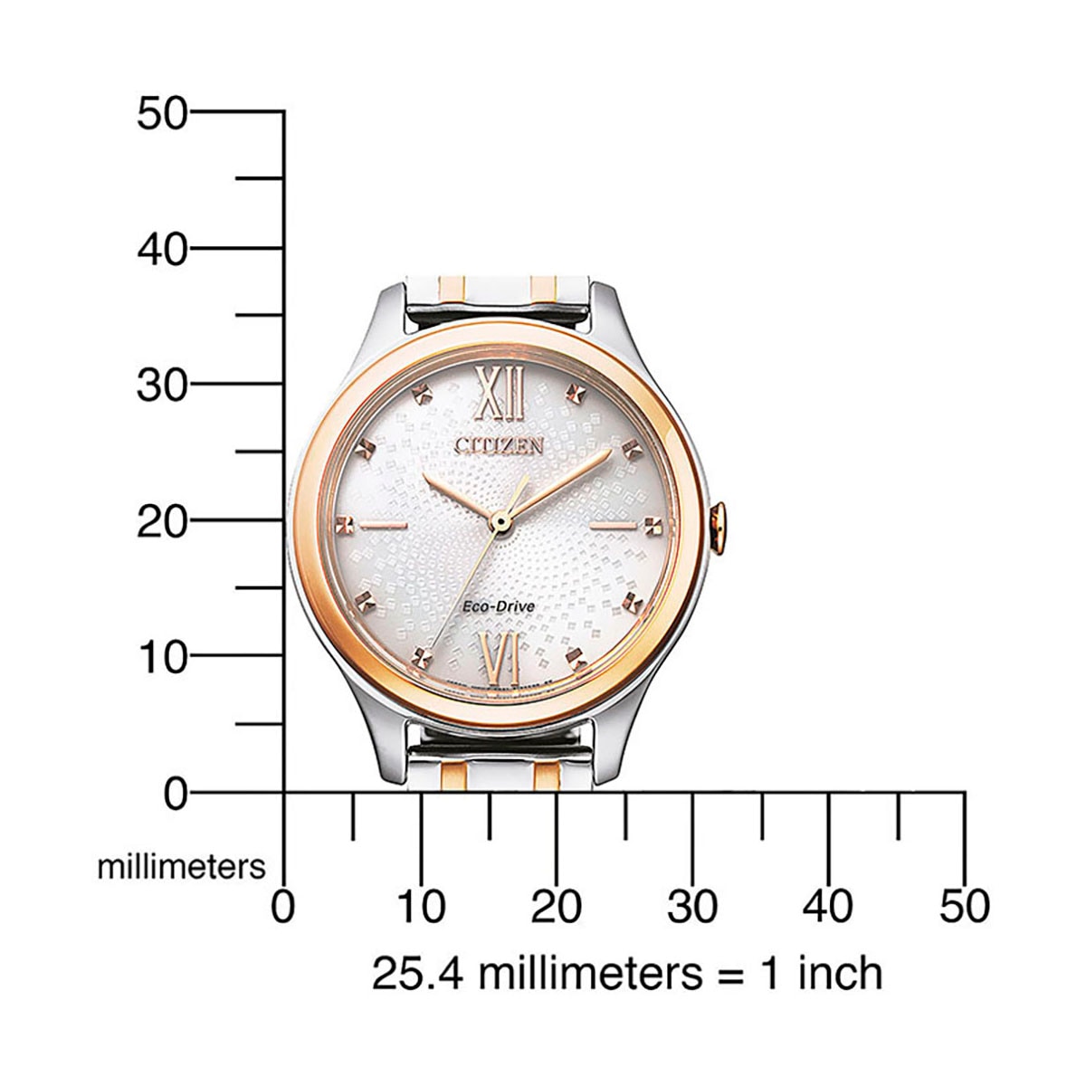 Citizen Solaruhr, Armbanduhr, Damenuhr, analog, Edelstahlarmband
