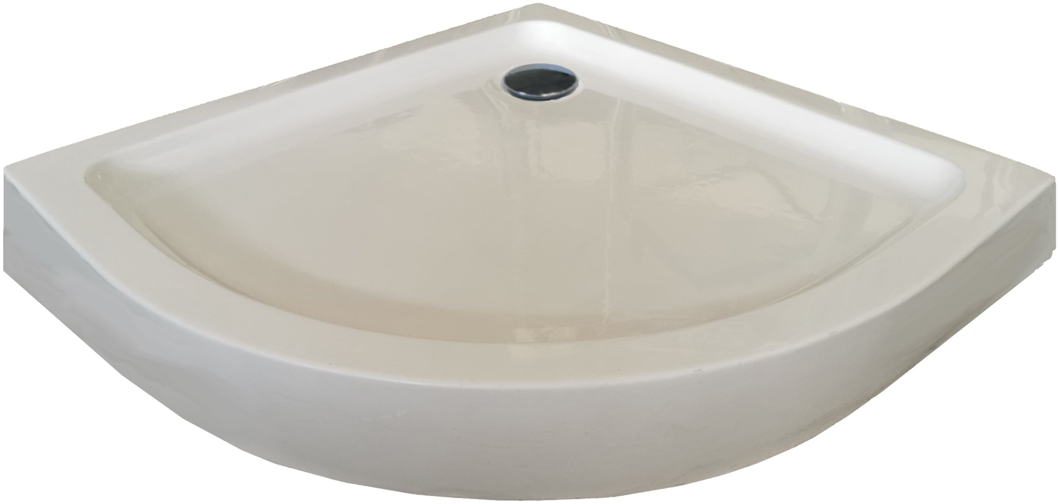 Sanotechnik Rundduschwanne LxBxH:90x90x12cm