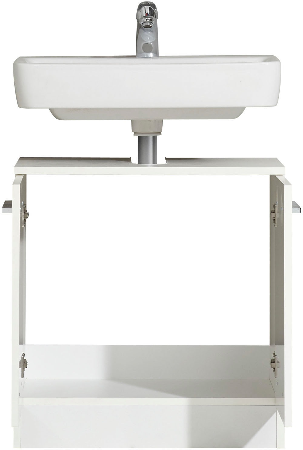 Saphir Badmöbel-Set »Quickset 335 8-teilig, Waschbeckenunterschrank mit LED-Spiegelschrank«, (10 St.), Hochschränke, Unterschränke, Hängeschränke, inkl. Türdämpfer, 17 Türen