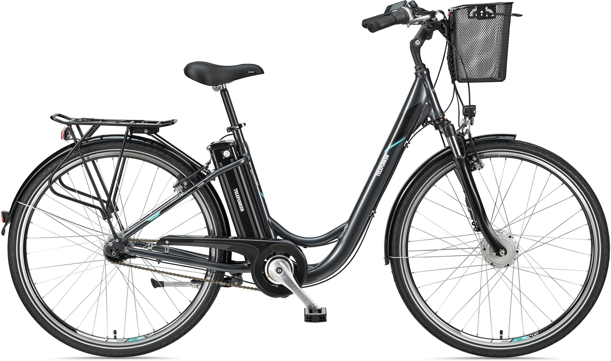 E-Bike »Multitalent RC840«, 7 Gang, Shimano, Nexus, Frontmotor 250 W, mit Fahrradkorb,...