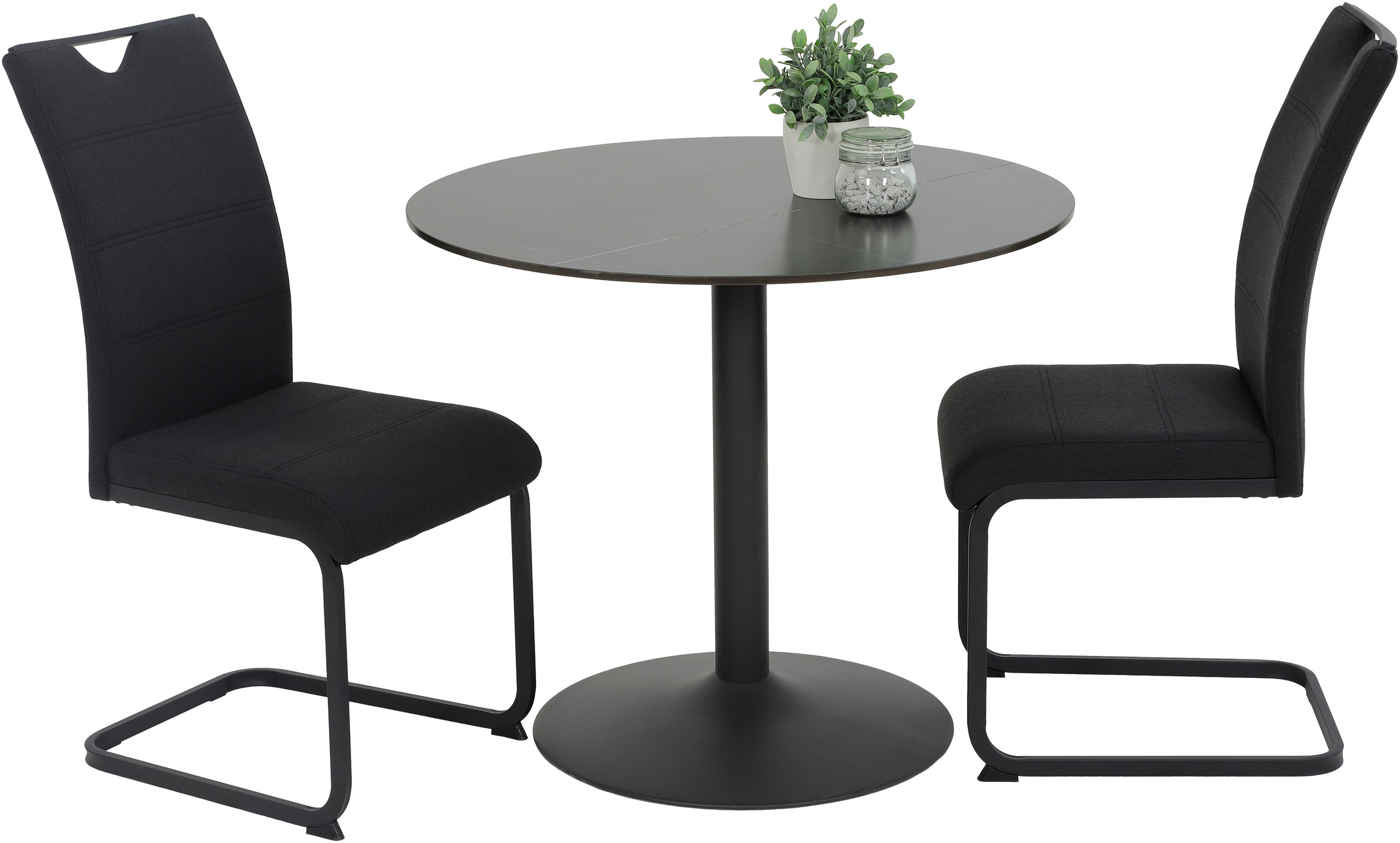 HELA Bistrotisch »PAOLA Esstisch rund«, 90 cm, robuste Steinplatte, verschi günstig online kaufen