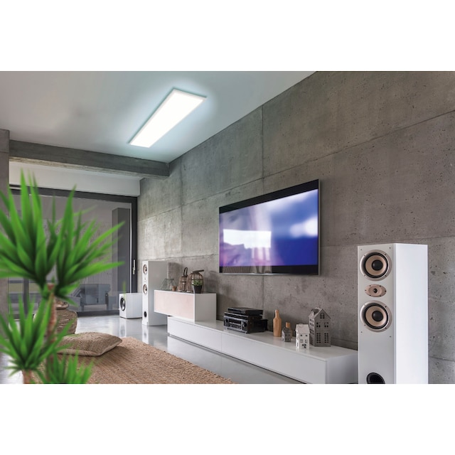 EGLO LED-Deckenleuchte »SALOBRENA-B« in weiß aus Alu, Stahl / inkl. LED  fest integriert - 32,5 Watt, Gr. ca. 120 x 30 cm online kaufen