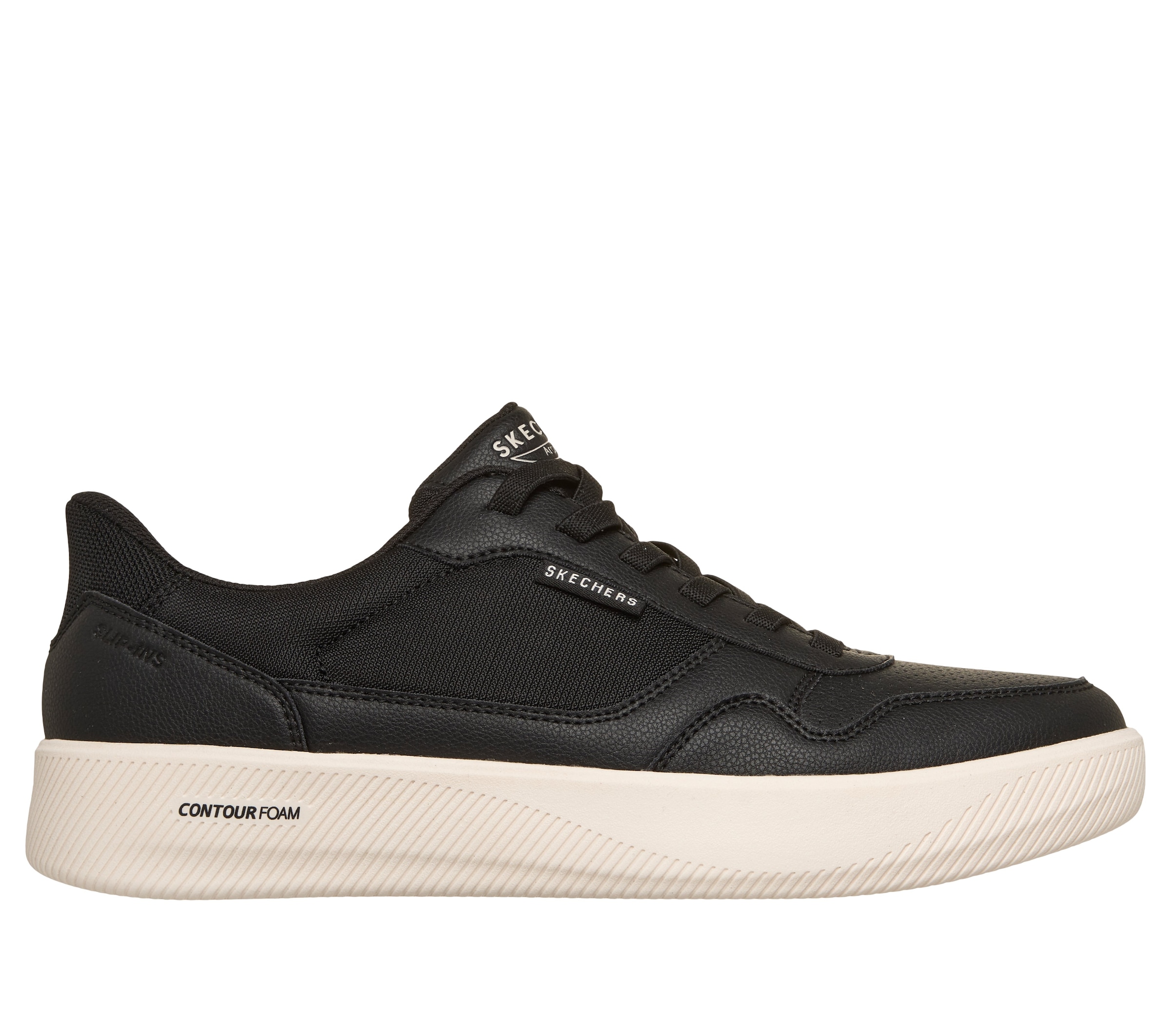 Skechers Slip-On Sneaker »ARCH FIT COURT BREAK«  Schnürschuh, Freizeitschuh mit Handsfree Slip-Ins Technologie