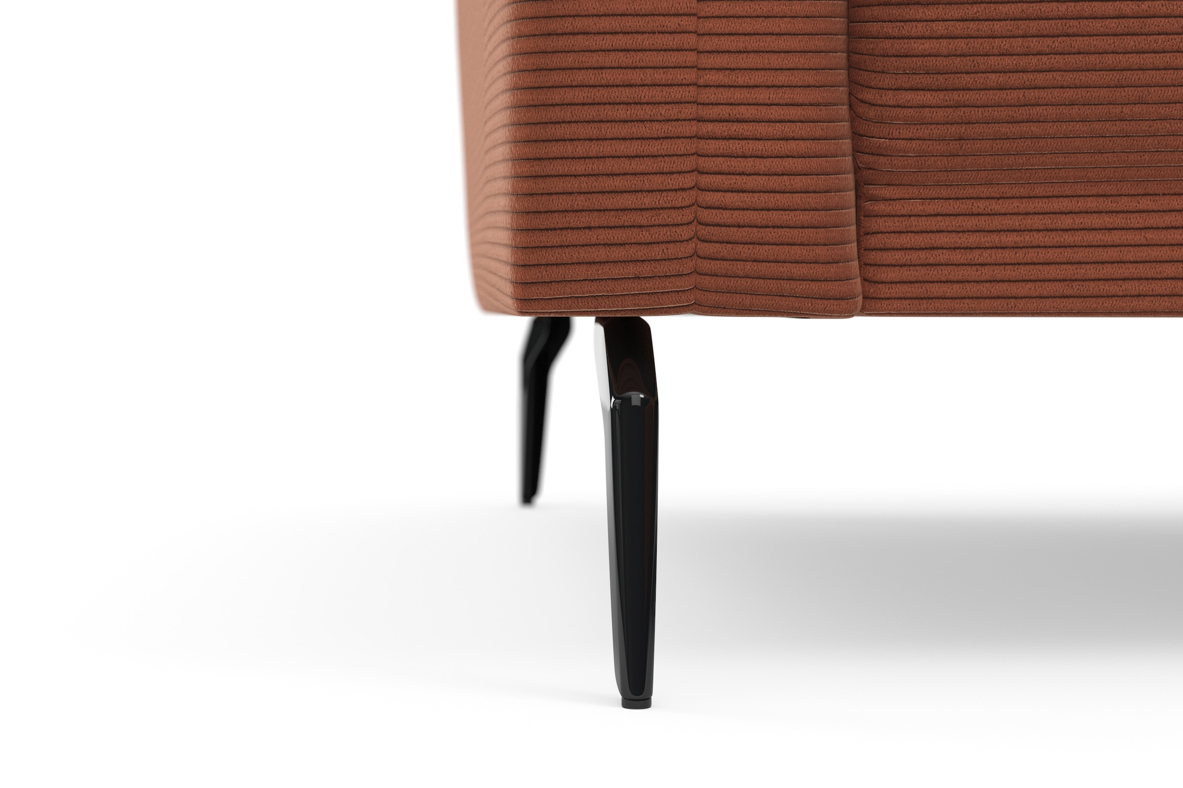 INOSIGN Ecksofa »Coco L-Form«, Sitztiefen-, Arm- und Kopfteilverstellung, Cord-Bezug, Fußhöhe 15 cm
