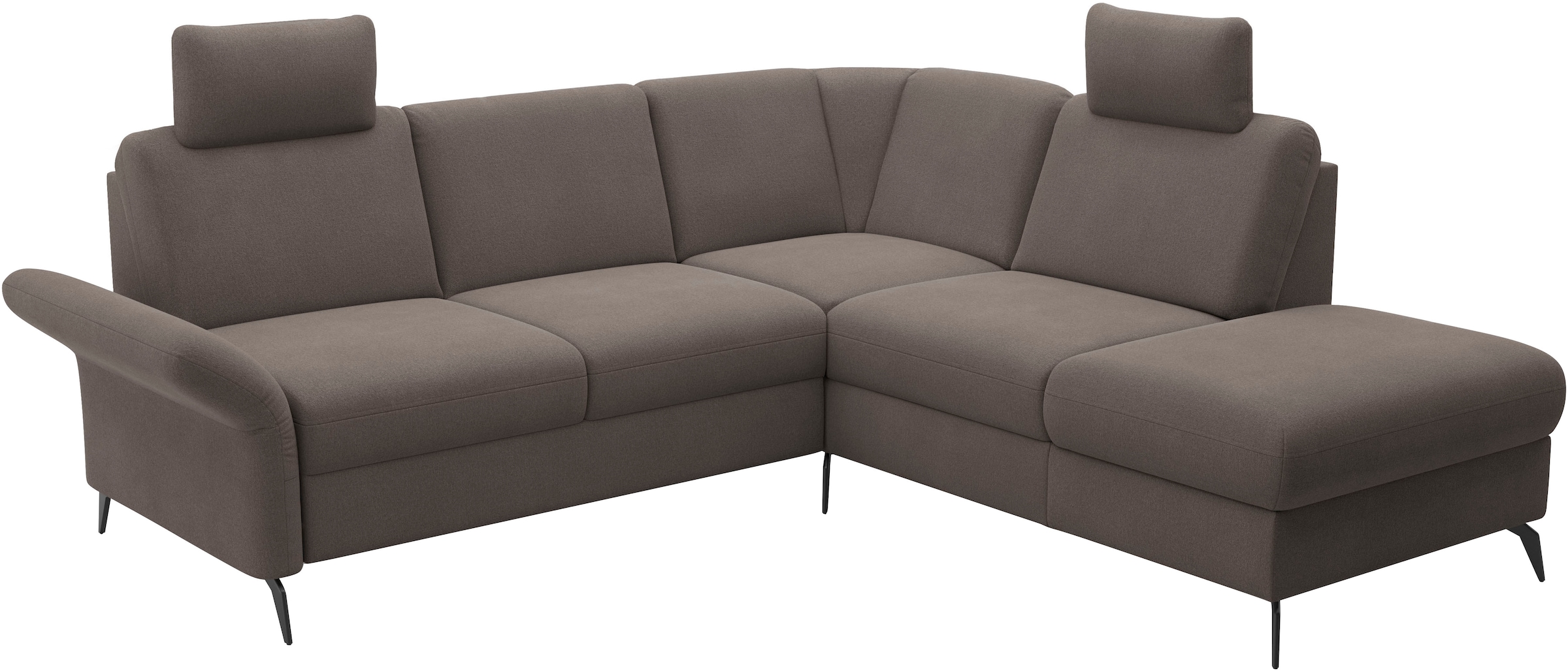 Home affaire Ecksofa »Rochelle«, wahlweise mit Bettfunktion, Bettkasten und Armteilverstellung