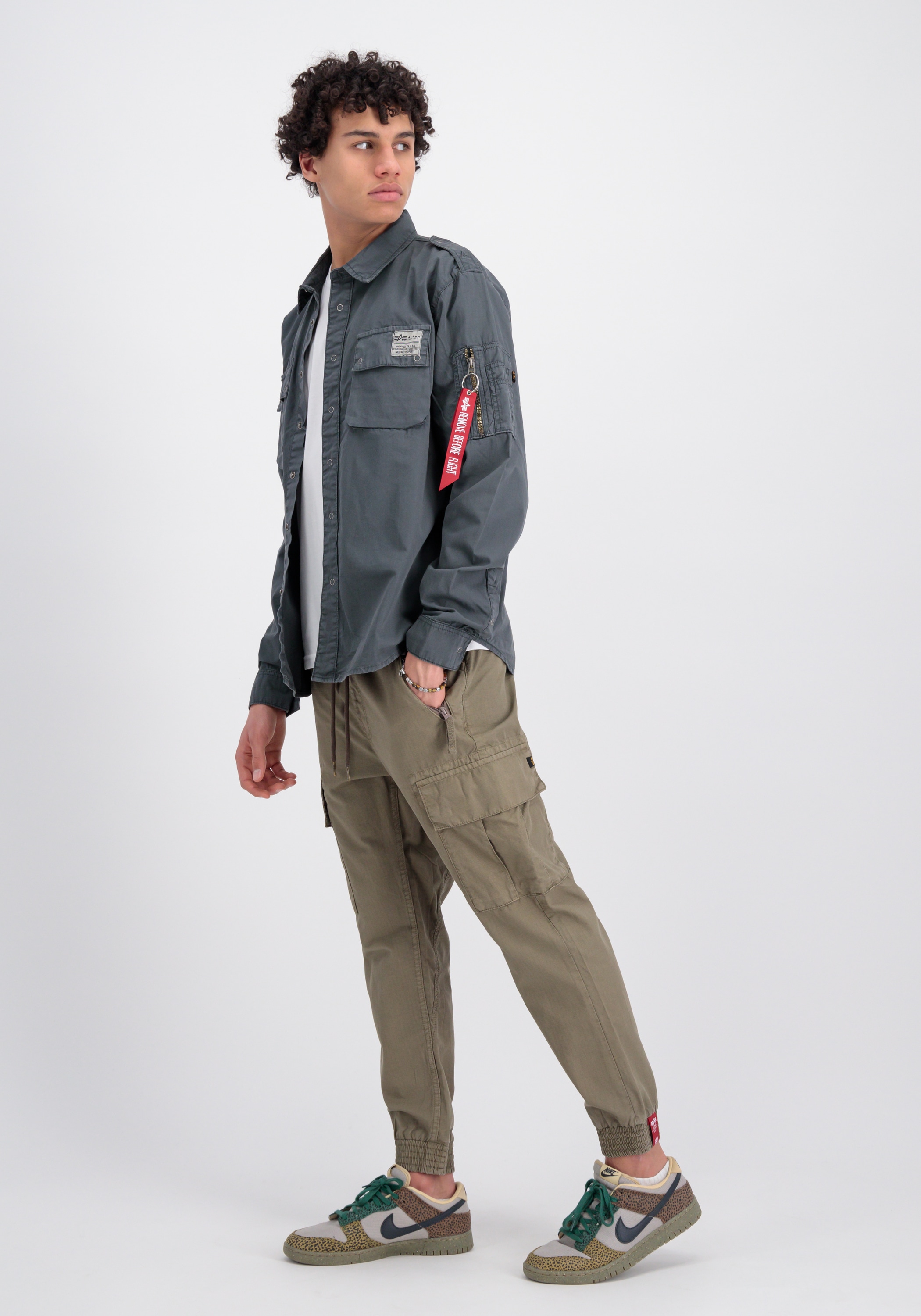 Alpha Industries Oversize-Shirt »Alpha Industries Men - Shirts Urban Military Shirt«