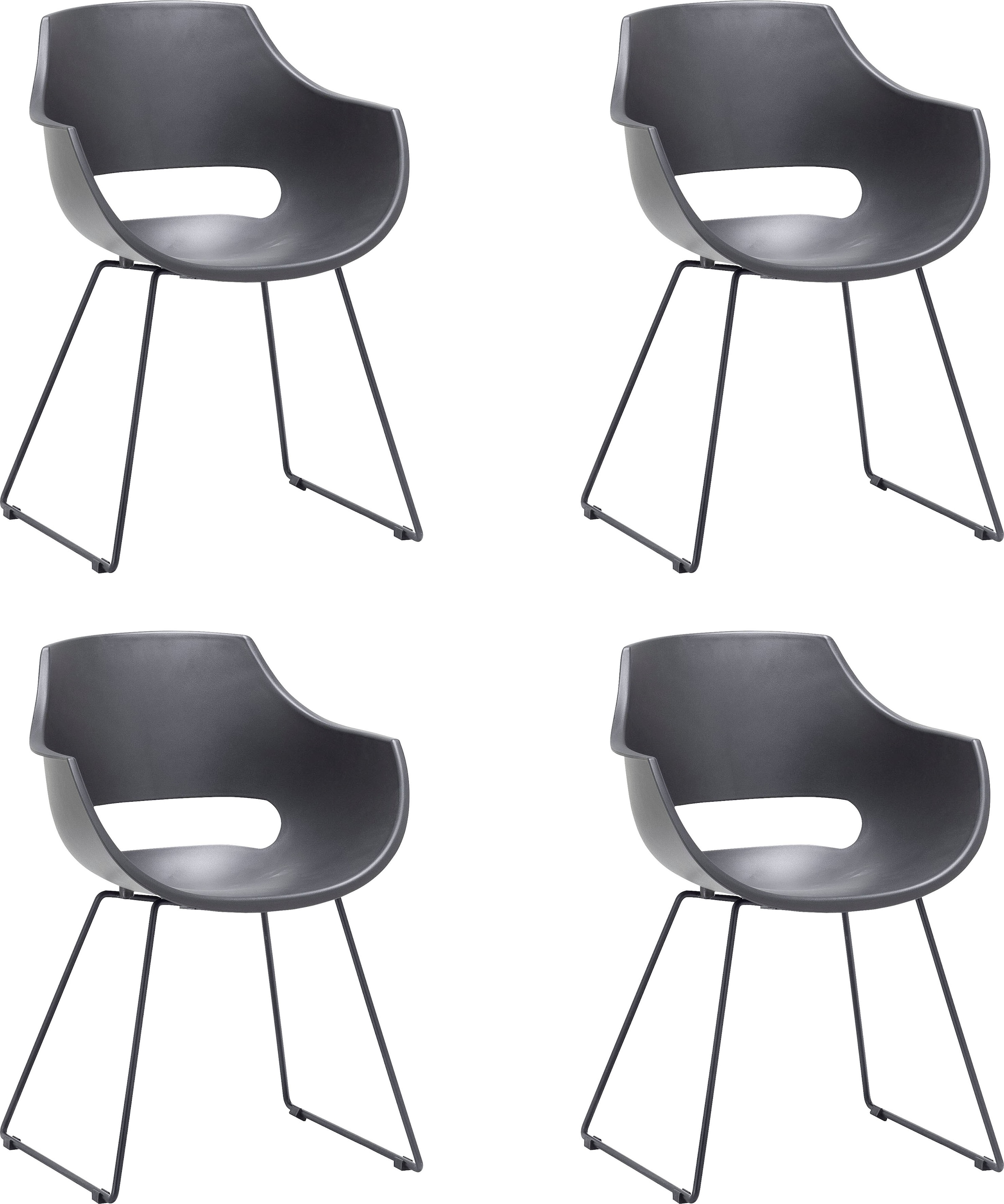 MCA furniture Schalenstuhl 4 bestellen Kg belastbar 120 »Rockville«, St., Stuhl online bis (Set)