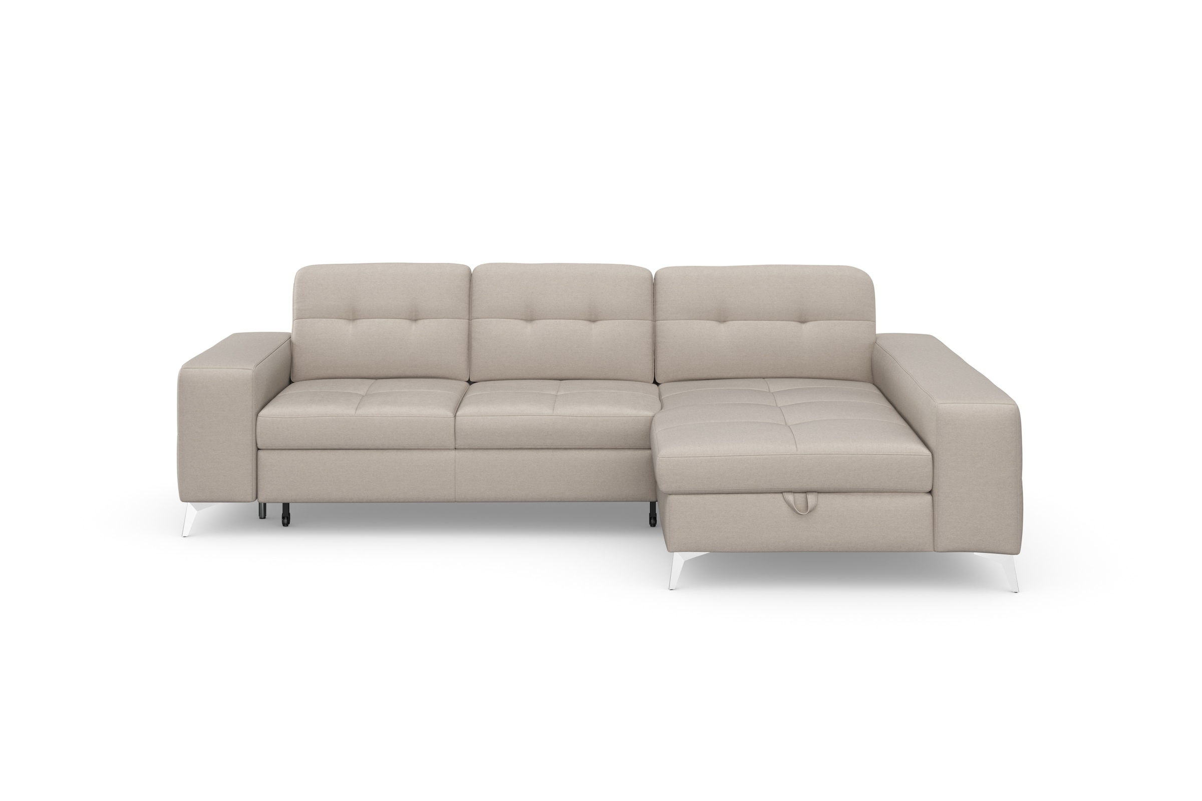 sit&more Ecksofa »Baviene L-Form«, inklusive Sitztiefenverstellung und Fede günstig online kaufen