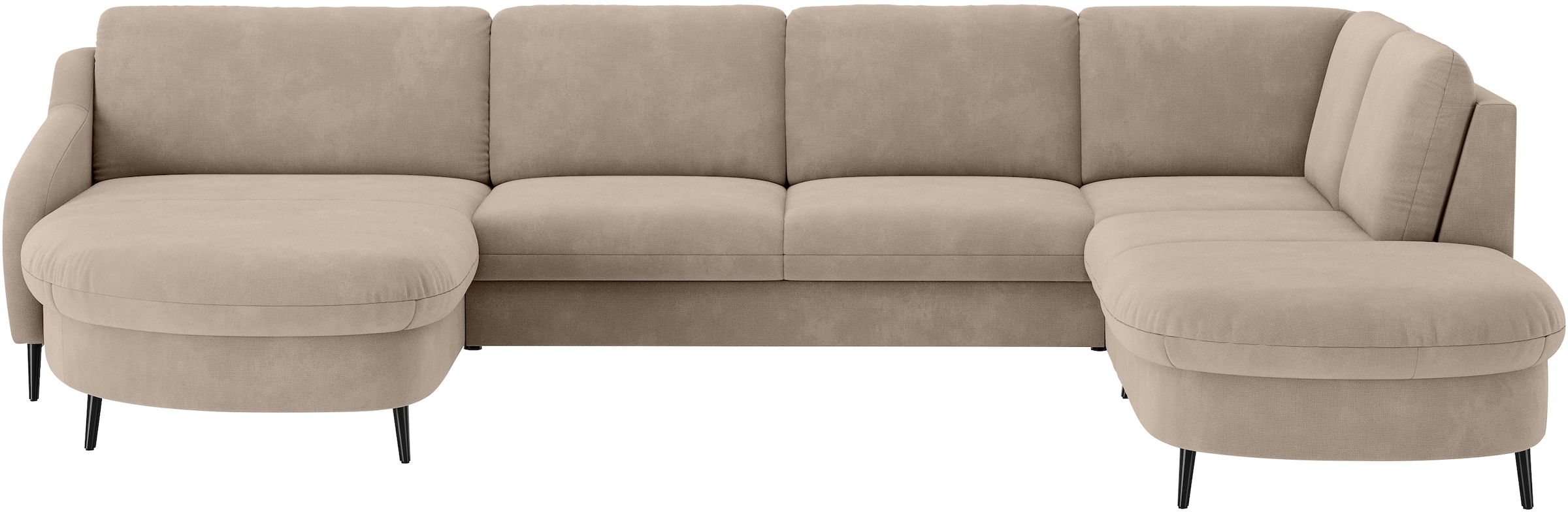 sit&more Wohnlandschaft »Soul U-Form« wahlweise mit Bett und Bettkasten günstig online kaufen