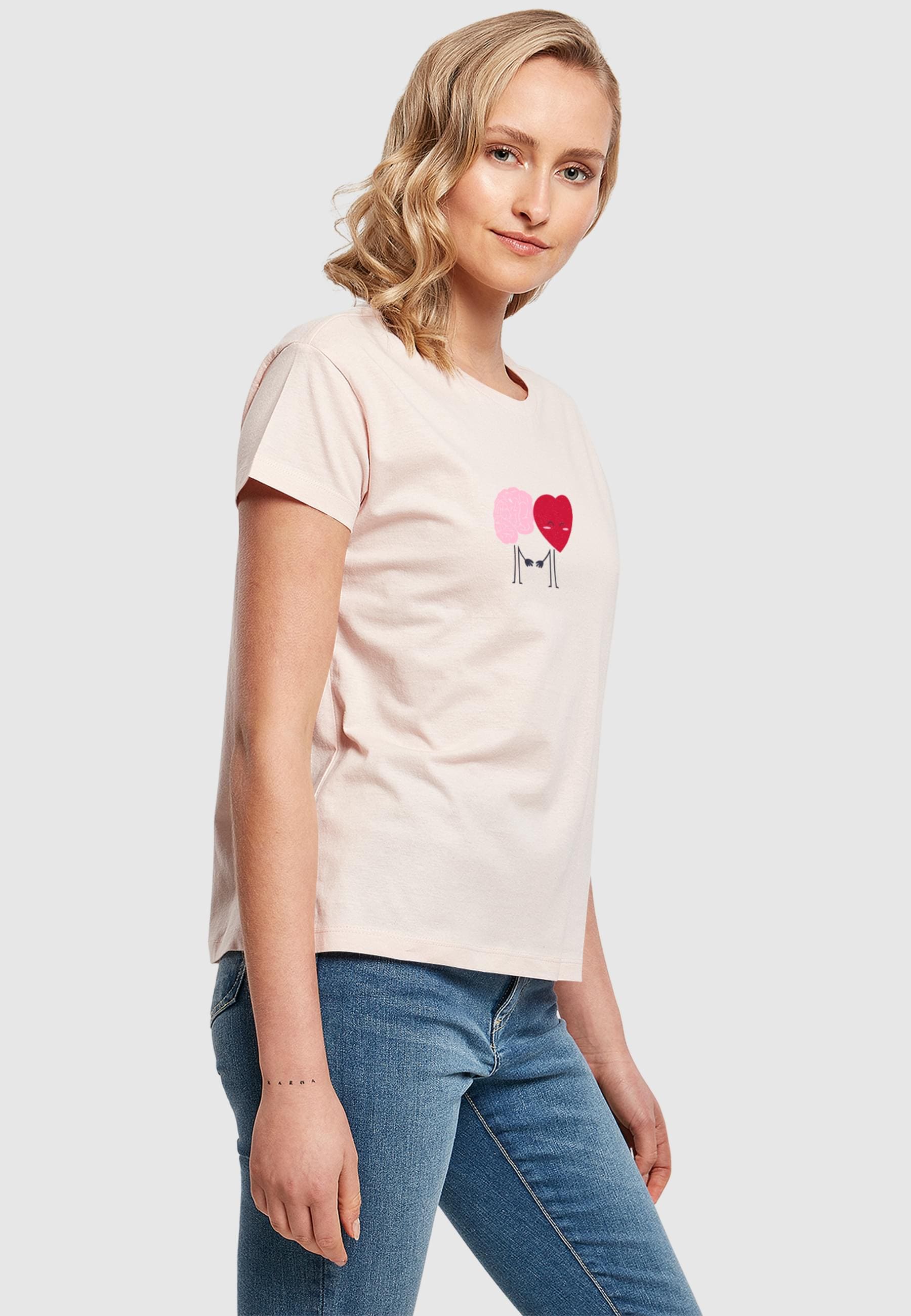 Merchcode T-Shirt »Merchcode Ladies Hugs & Love - Emotional Balance Box Tee« 1 Stk. tlg.