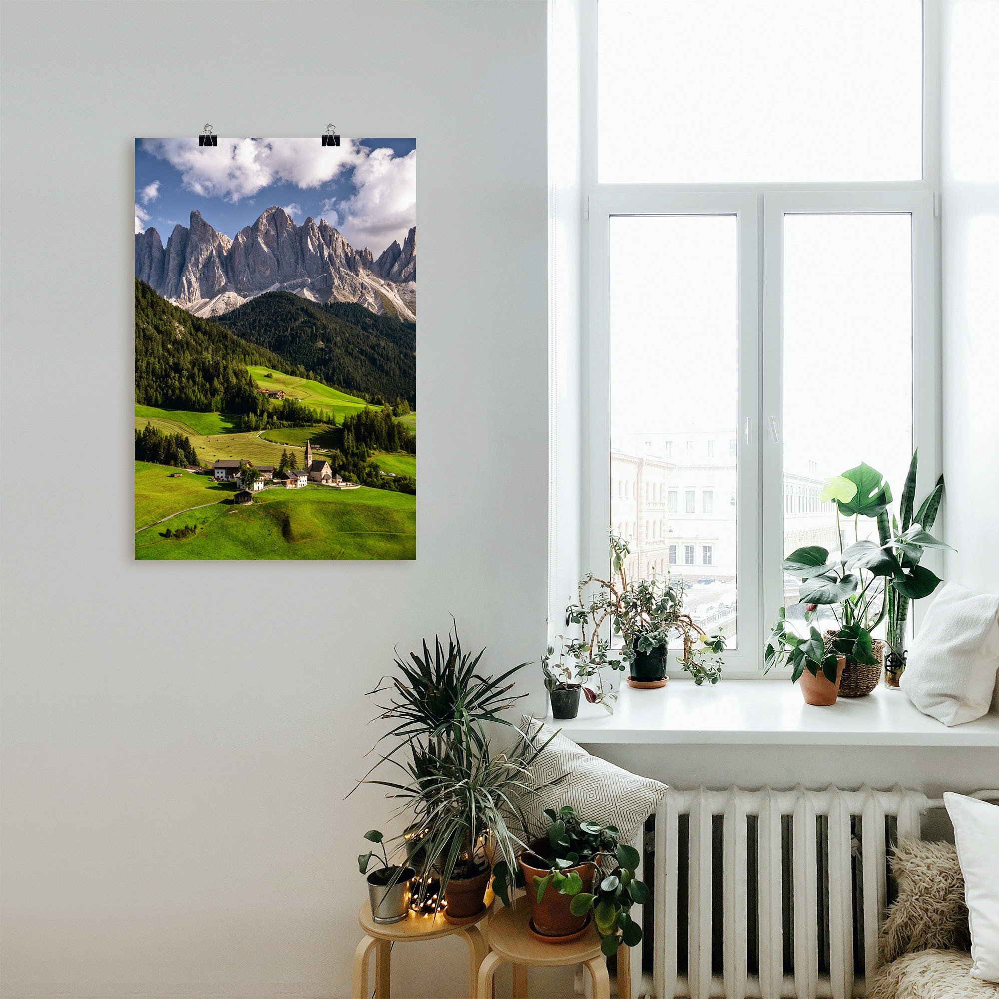 als online »Sommer Dolomiten«, Alpenbilder, Größen Wandbild versch. Südtirol (1 Wandaufkleber in St.), Berge oder in den Poster Leinwandbild, kaufen in & Alubild, Artland