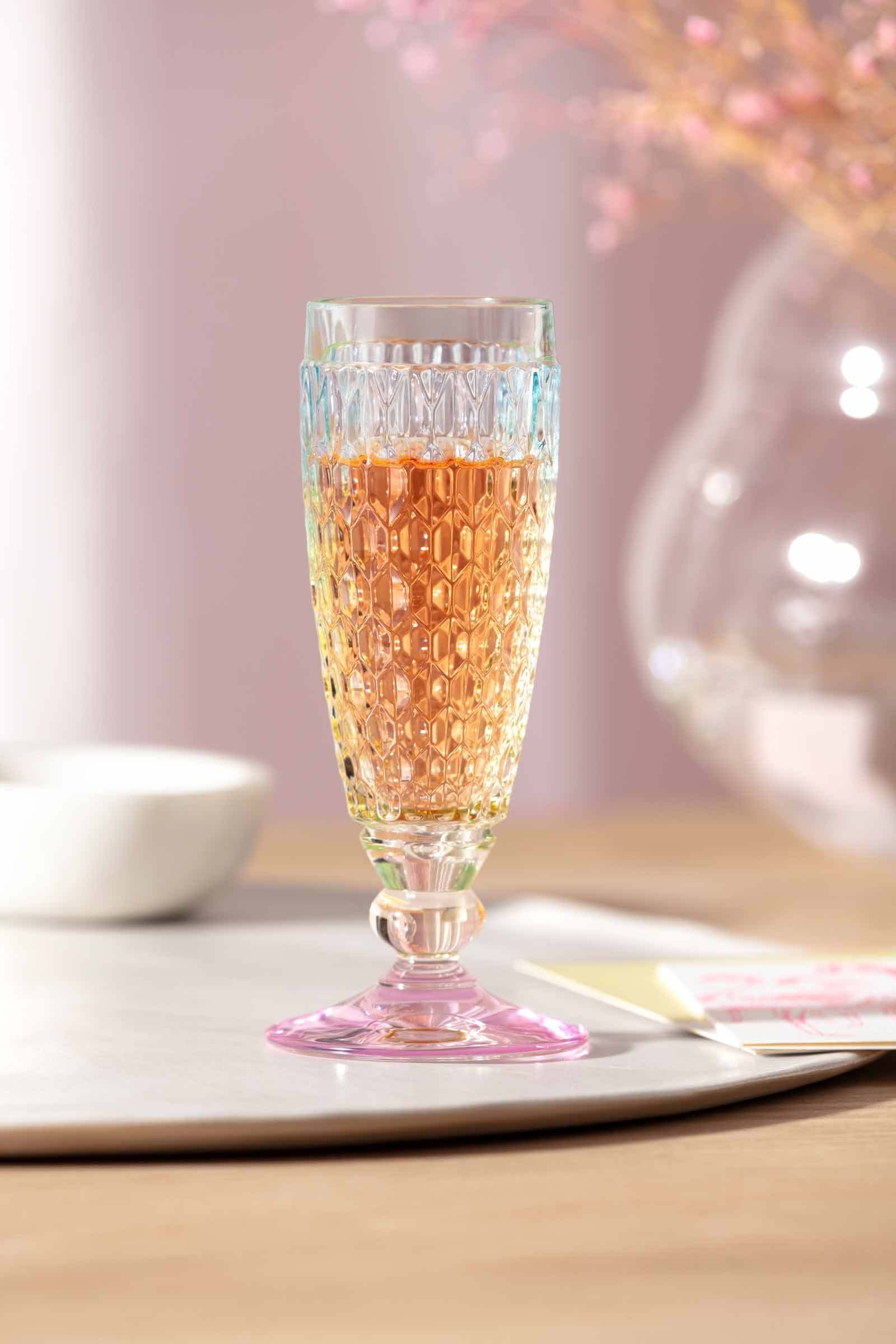 Villeroy & Boch Sektglas »Sektgläser Boston Pearl 120 ml 4er Set bunt« günstig online kaufen