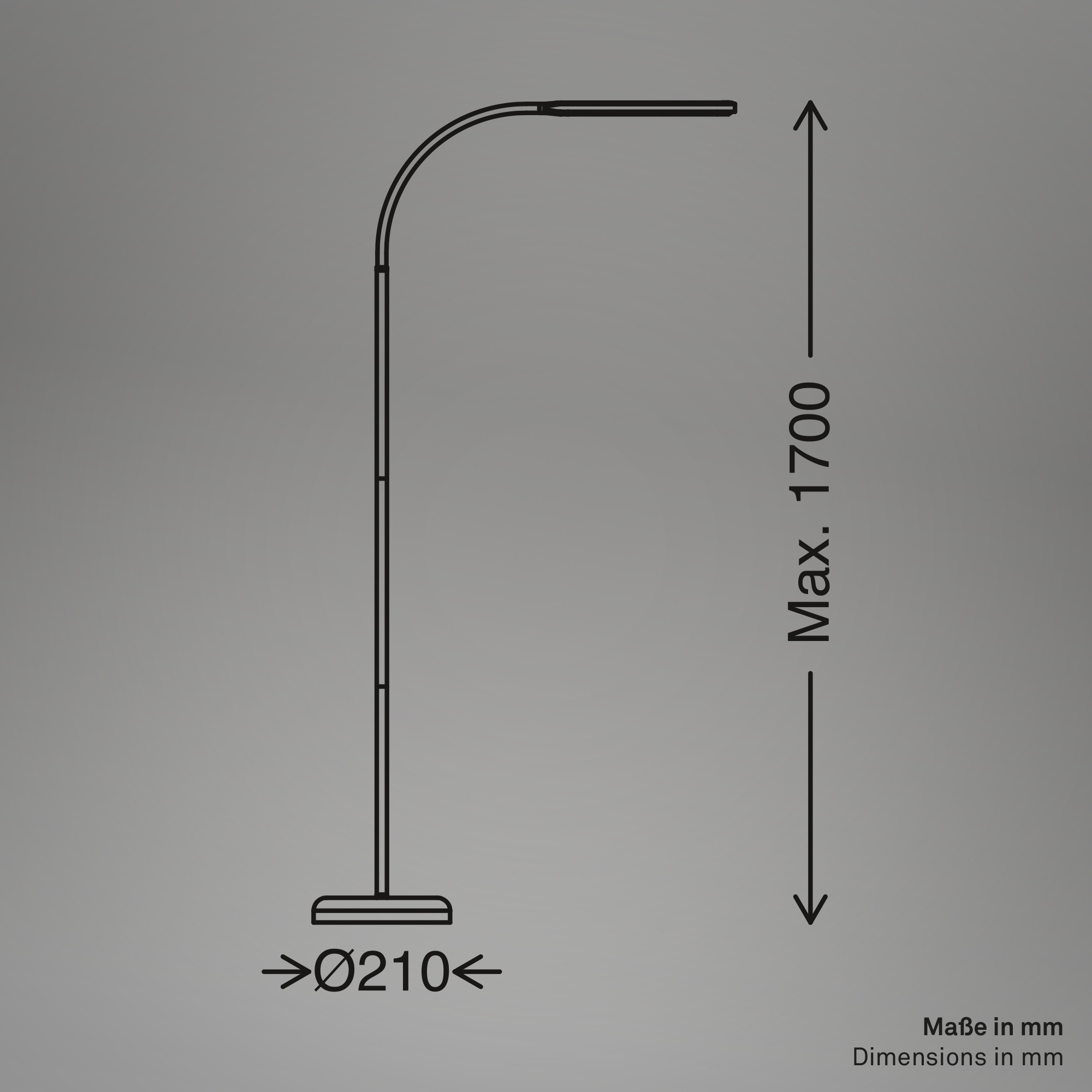 Briloner Leuchten LED Stehlampe »MURA 1660015«