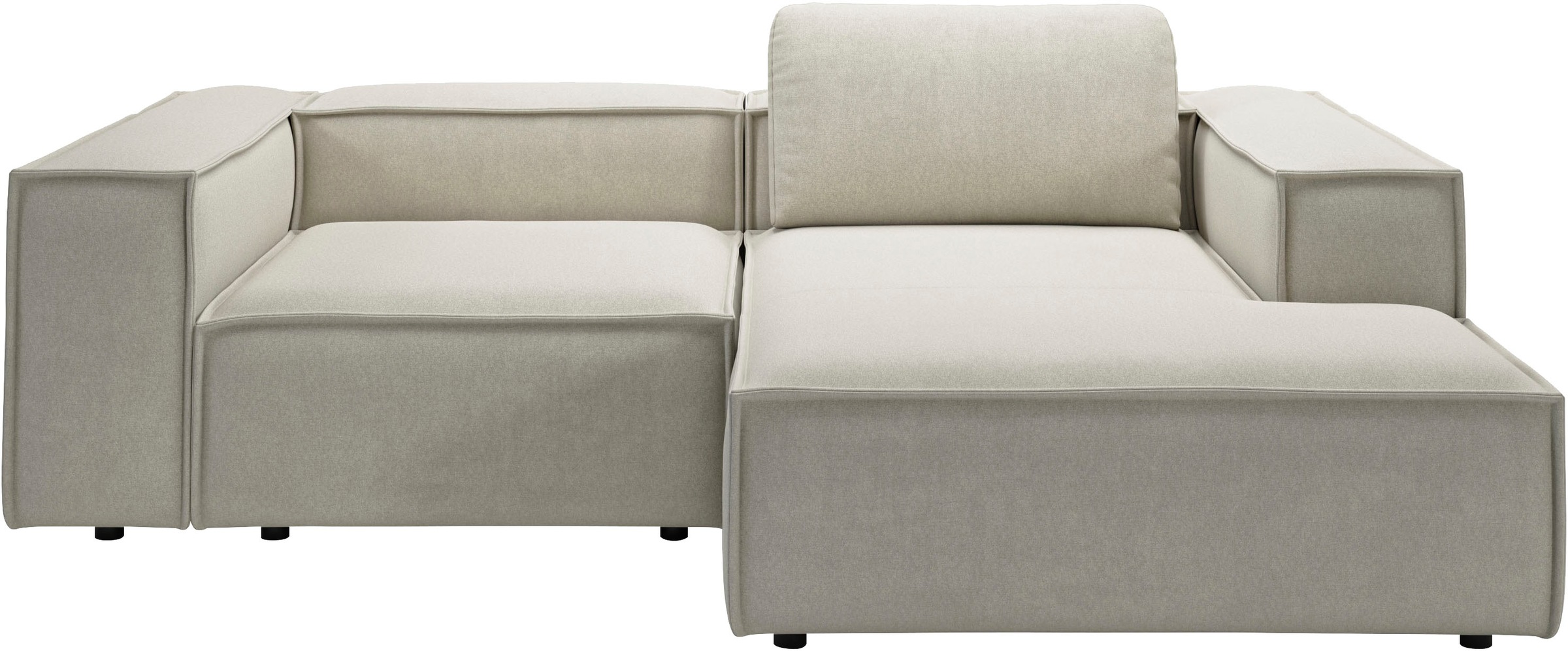 Home affaire Ecksofa »Watertown, kompakte L-Form, 246 cm breite für kleiner günstig online kaufen