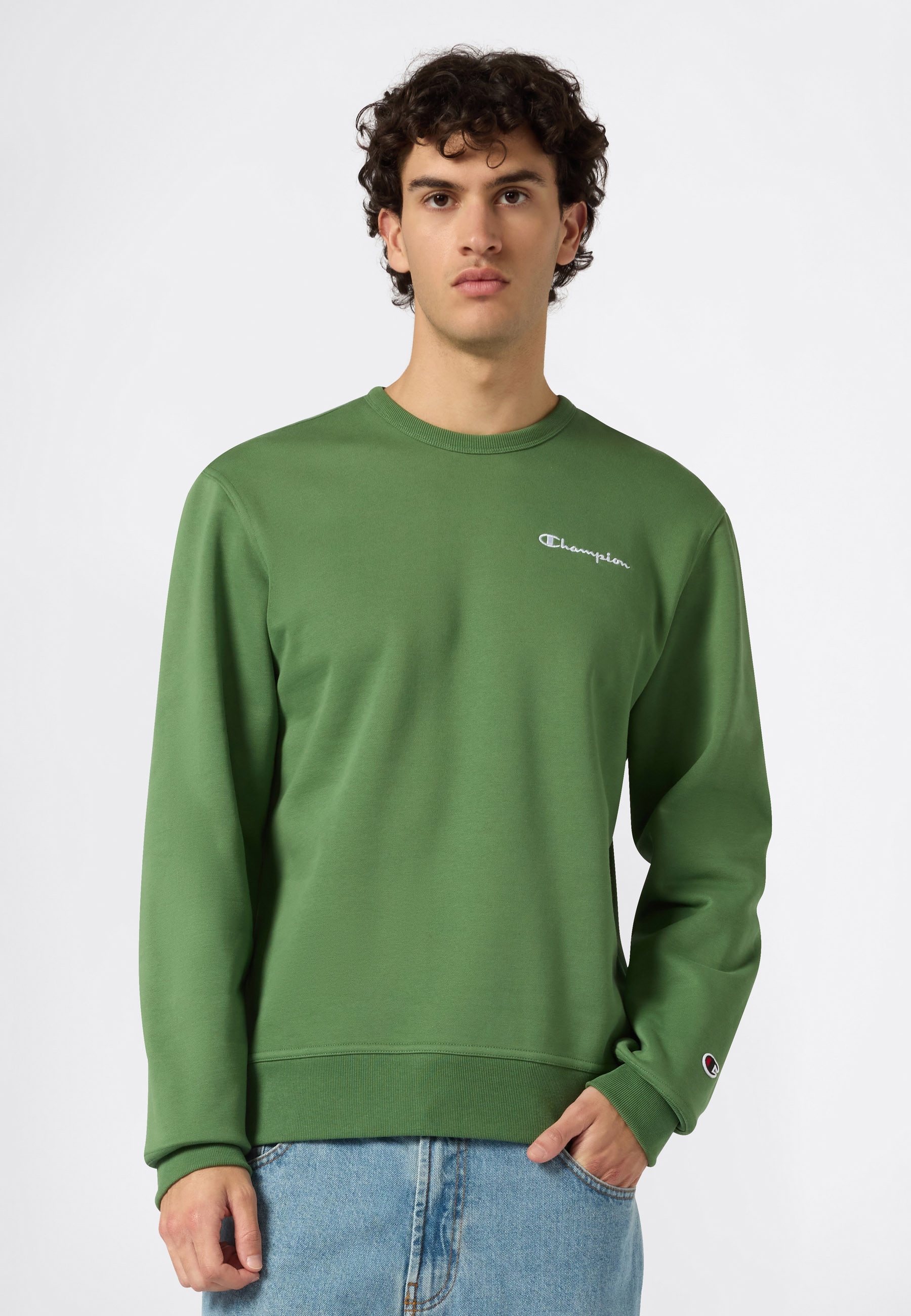 Champion Sweatshirt »ICONS CONTRAST Fleece Crewneck Sweatshirt«
