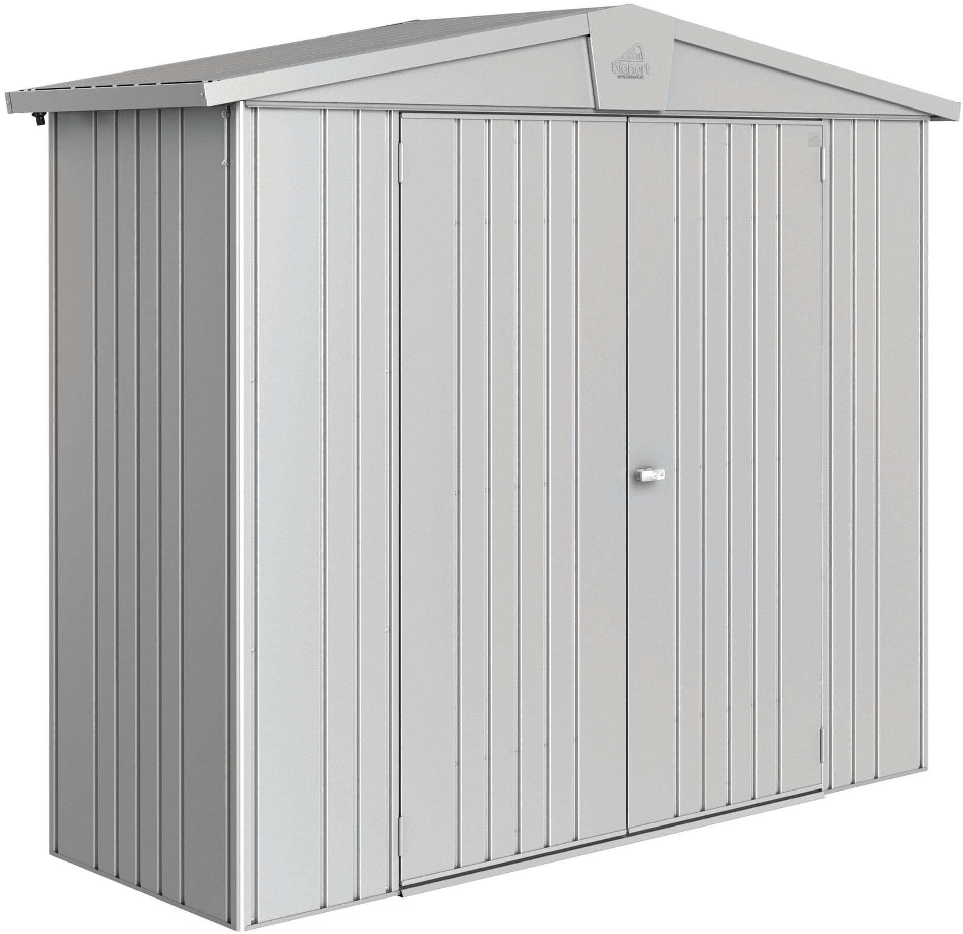 Biohort Gerätehaus »Europa Gr. 2A, verschiedene Farben« Qualitäts-Geräteschuppen aus Metall